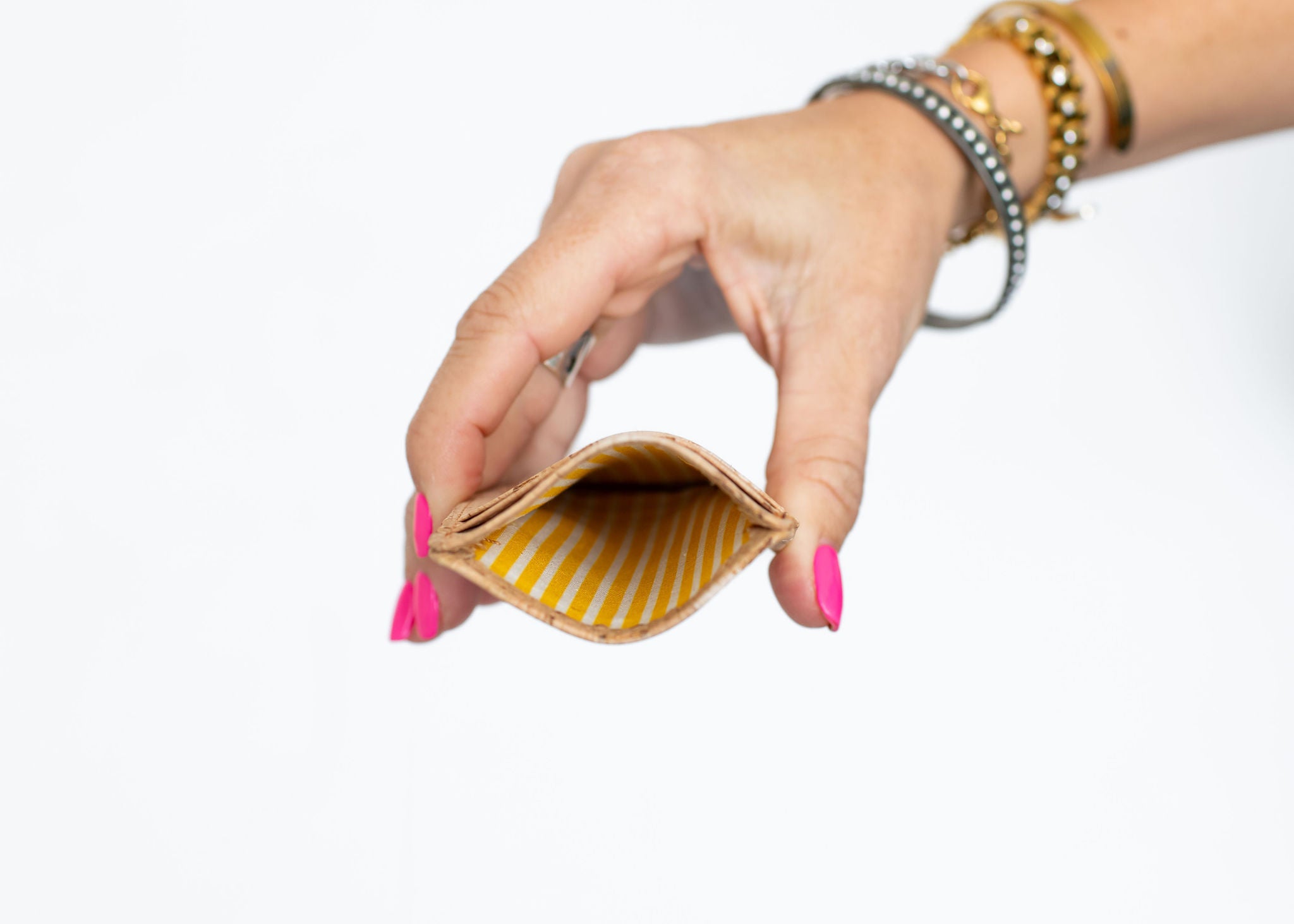 Cork Credit RFID Card Holder-Natural