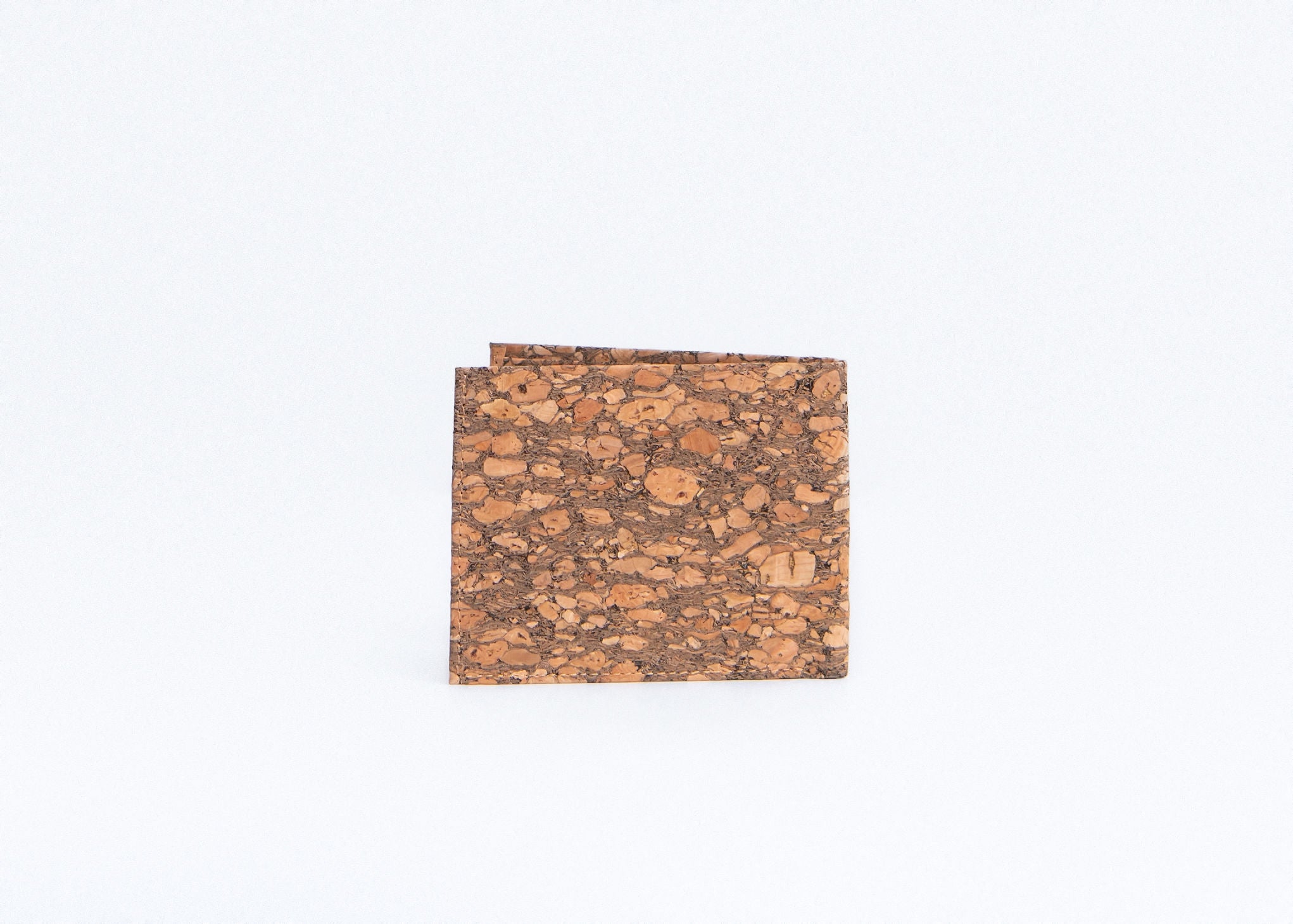 Cork Bi-Fold Wallet - Marbled