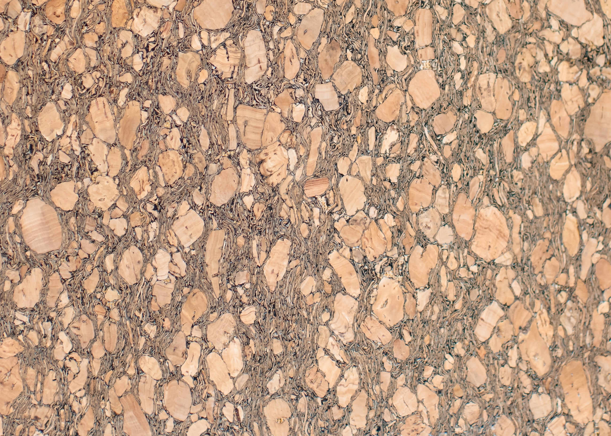 Amelia Cork Wristlet - Marbled