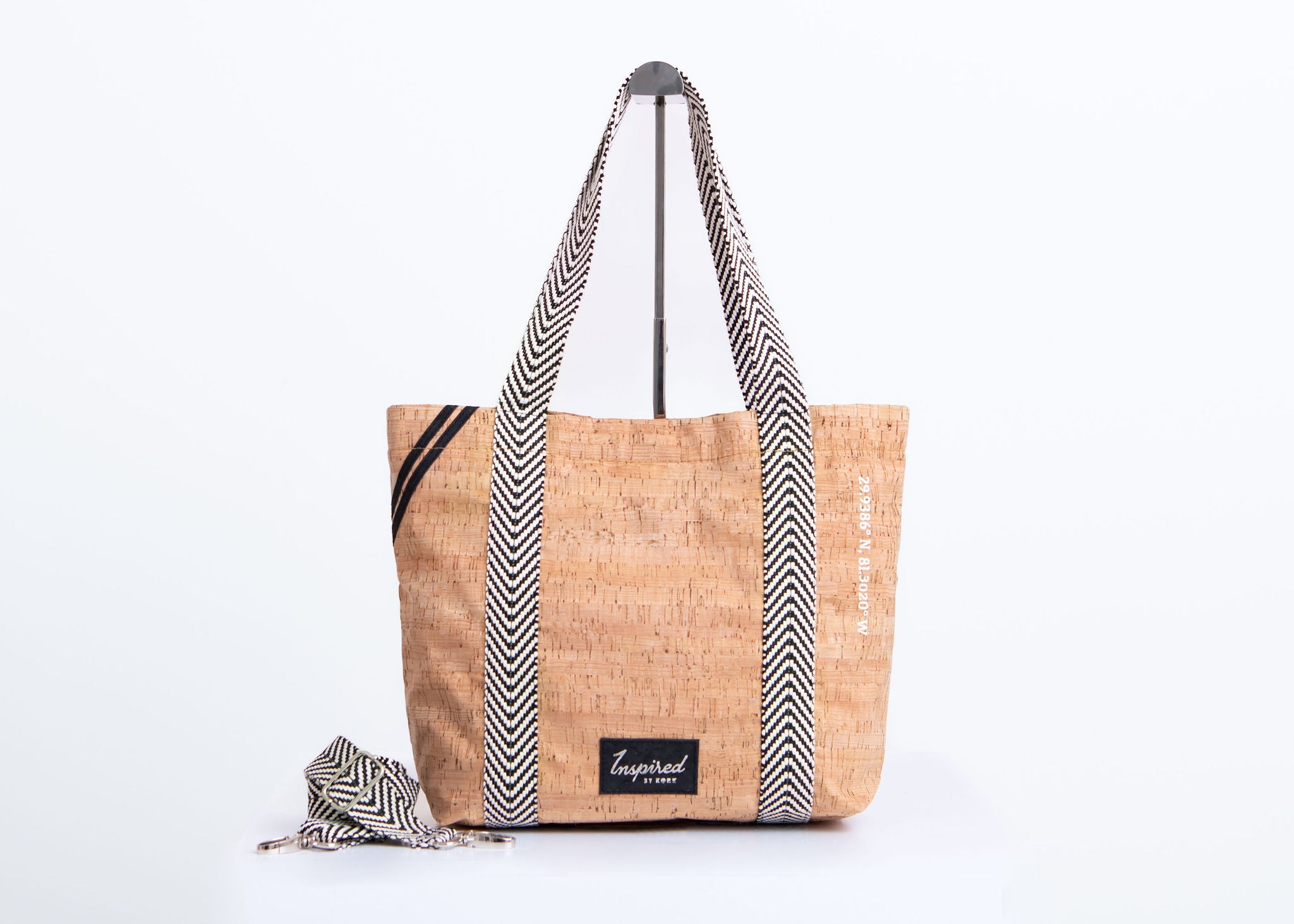 Vilano Cork Convertible Tote Bag - Natural