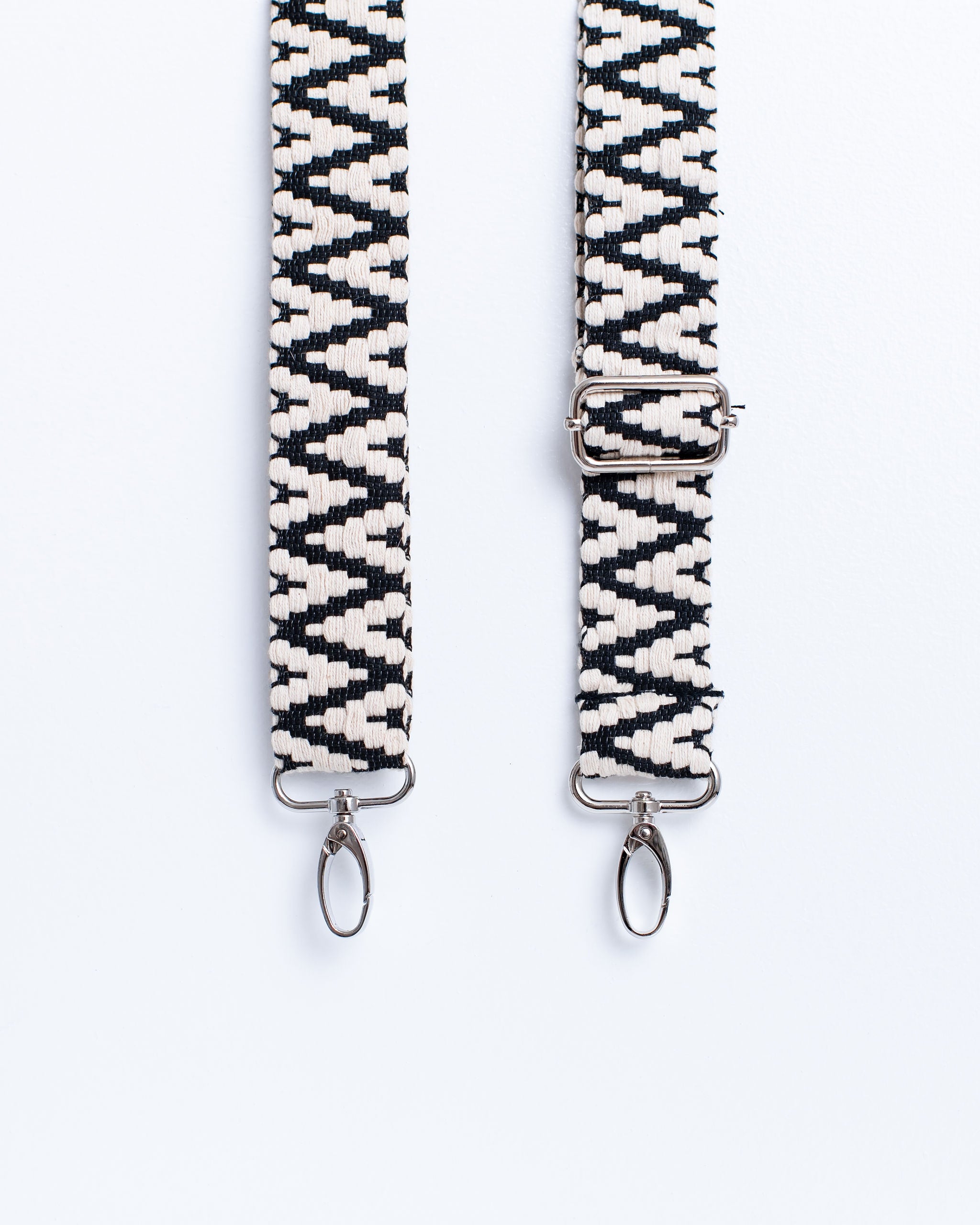 Adjustable Removable Aztec Black Strap