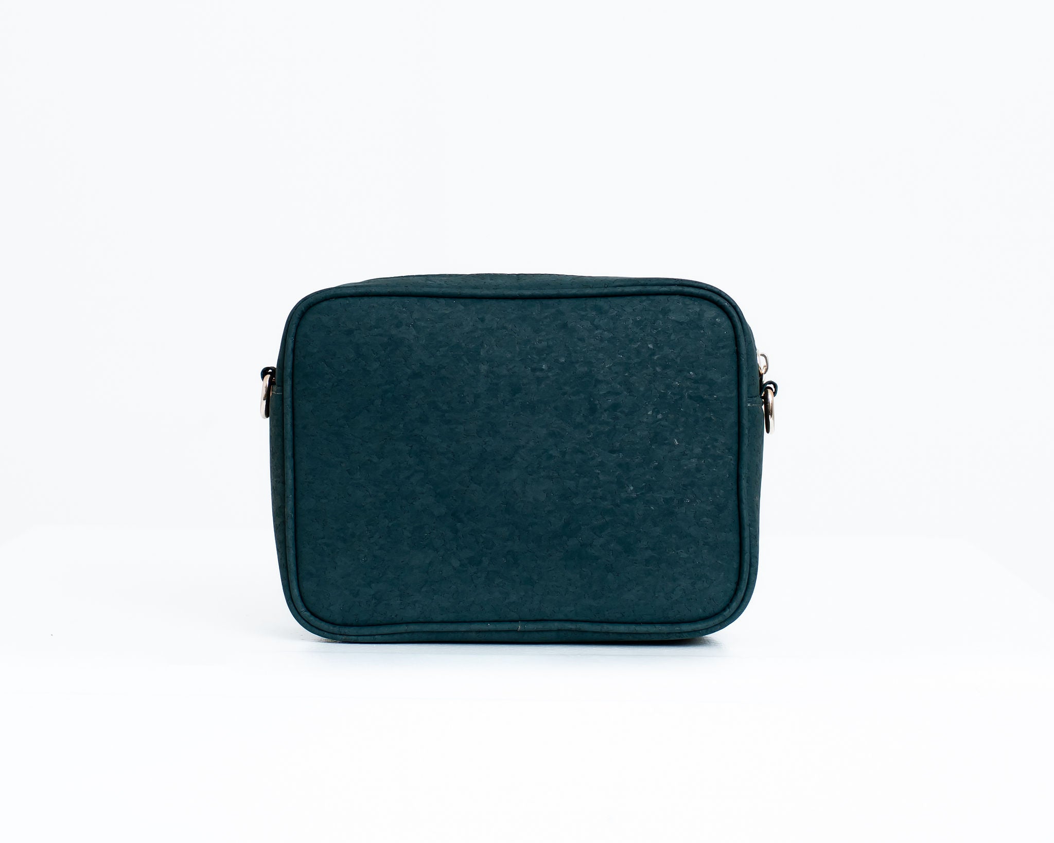 Anastasia Cork Small Crossbody- Dark Teal