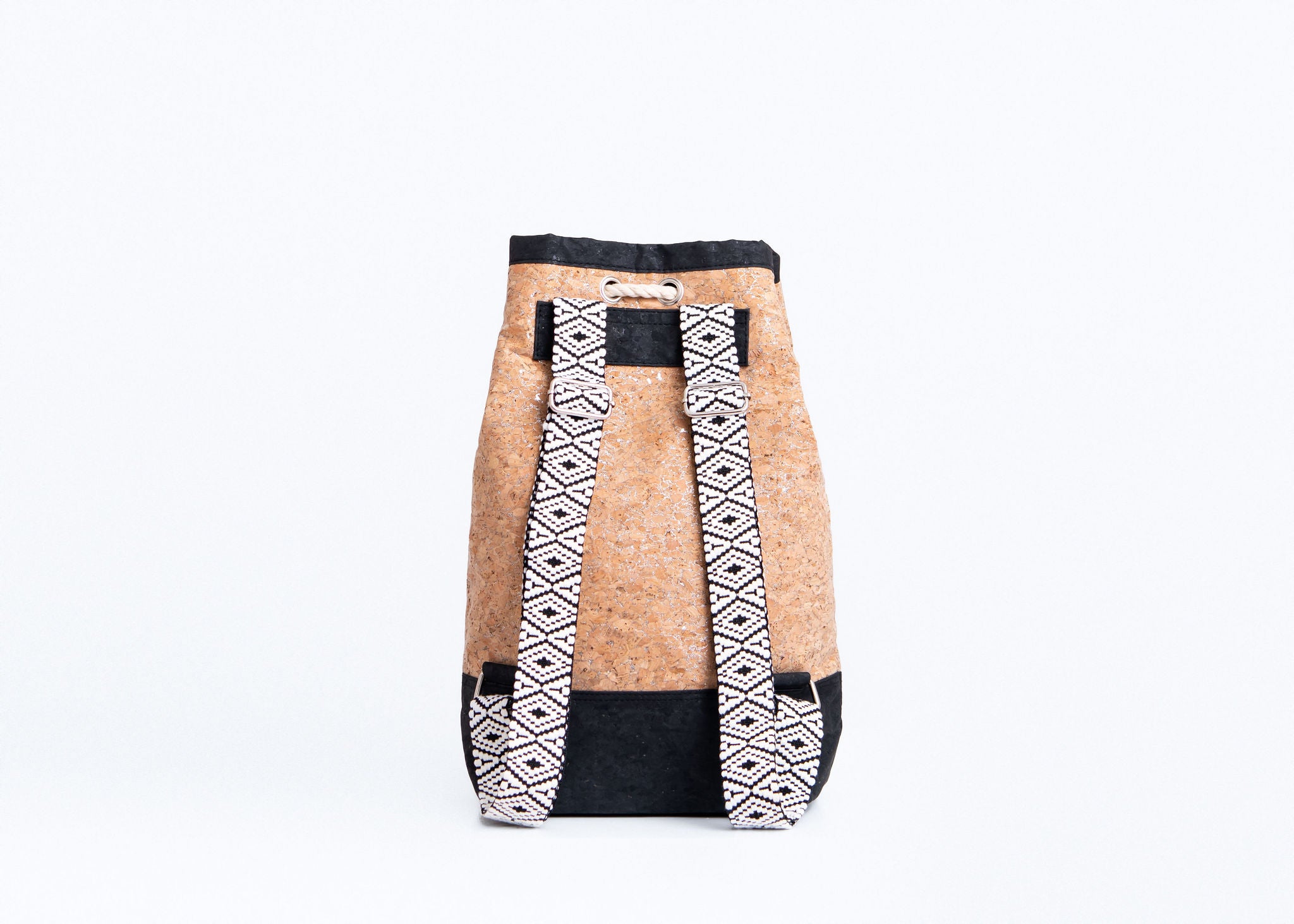 Hammock Cork Cinch Backpack - Silvered