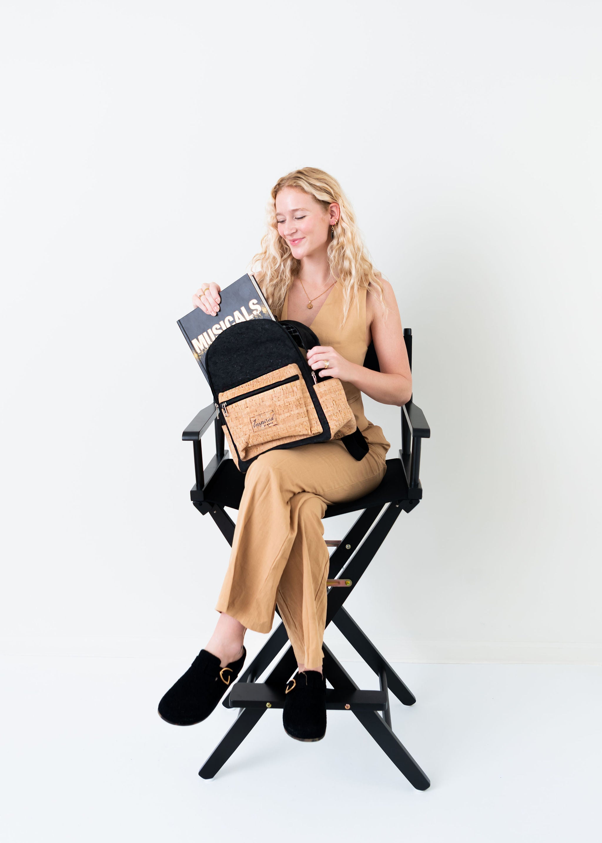 Butler Cork Backpack - Black