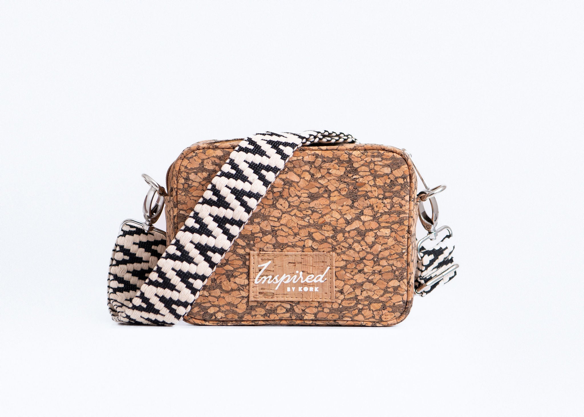 Anastasia Cork Small Crossbody - Marbled