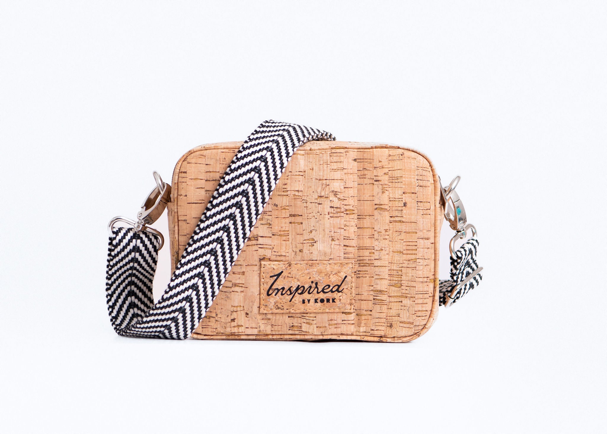 Anastasia Cork Small Crossbody - Natural