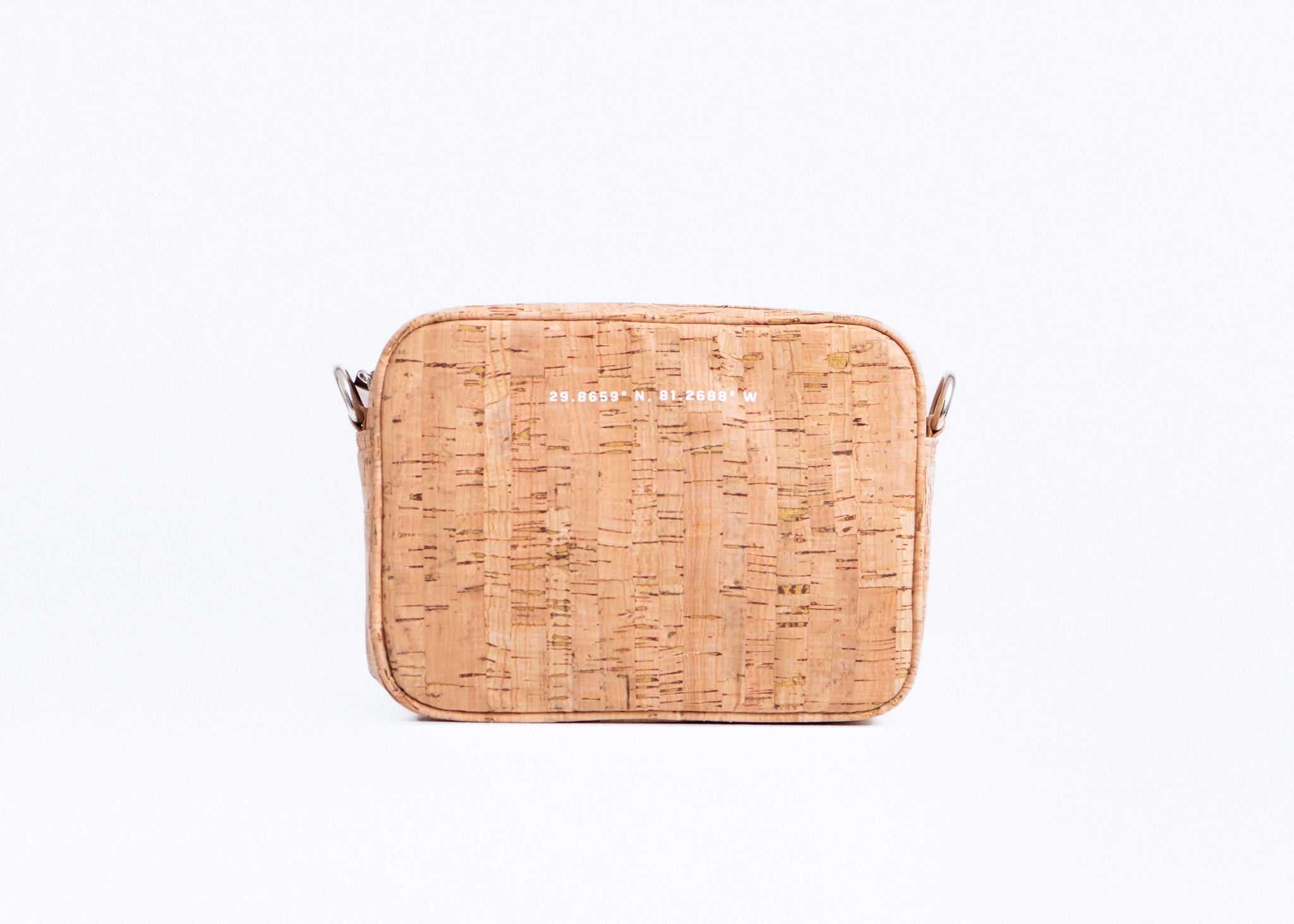 Anastasia Cork Small Crossbody - Natural