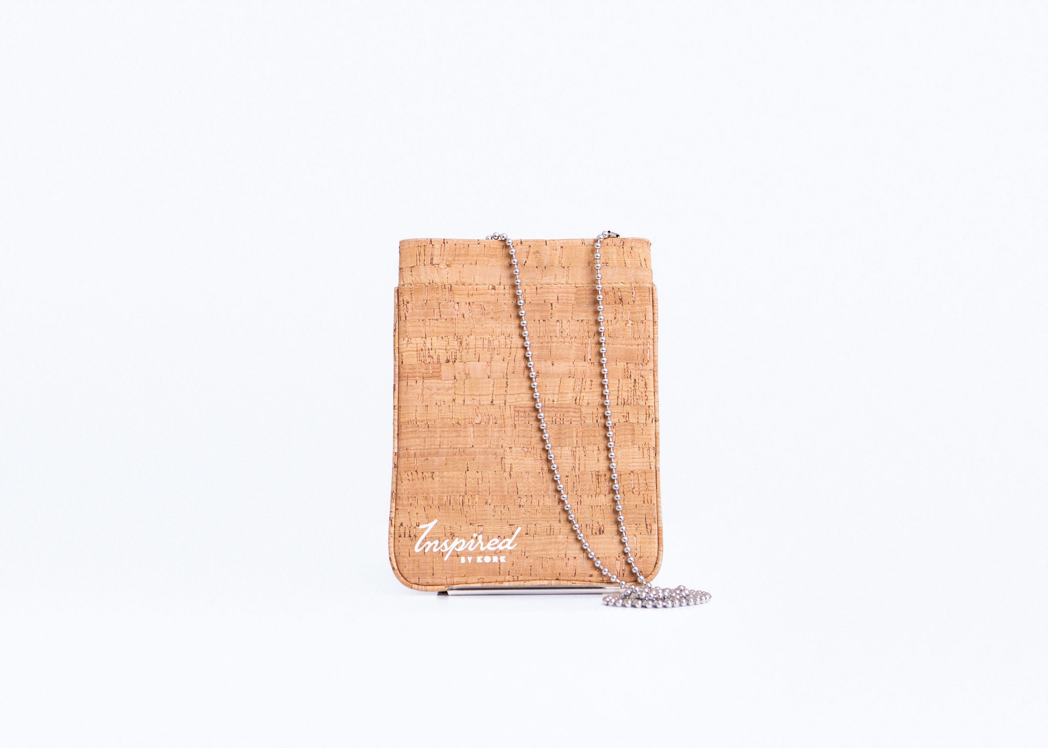 St. Augustine Cork Phone Crossbody -Natural