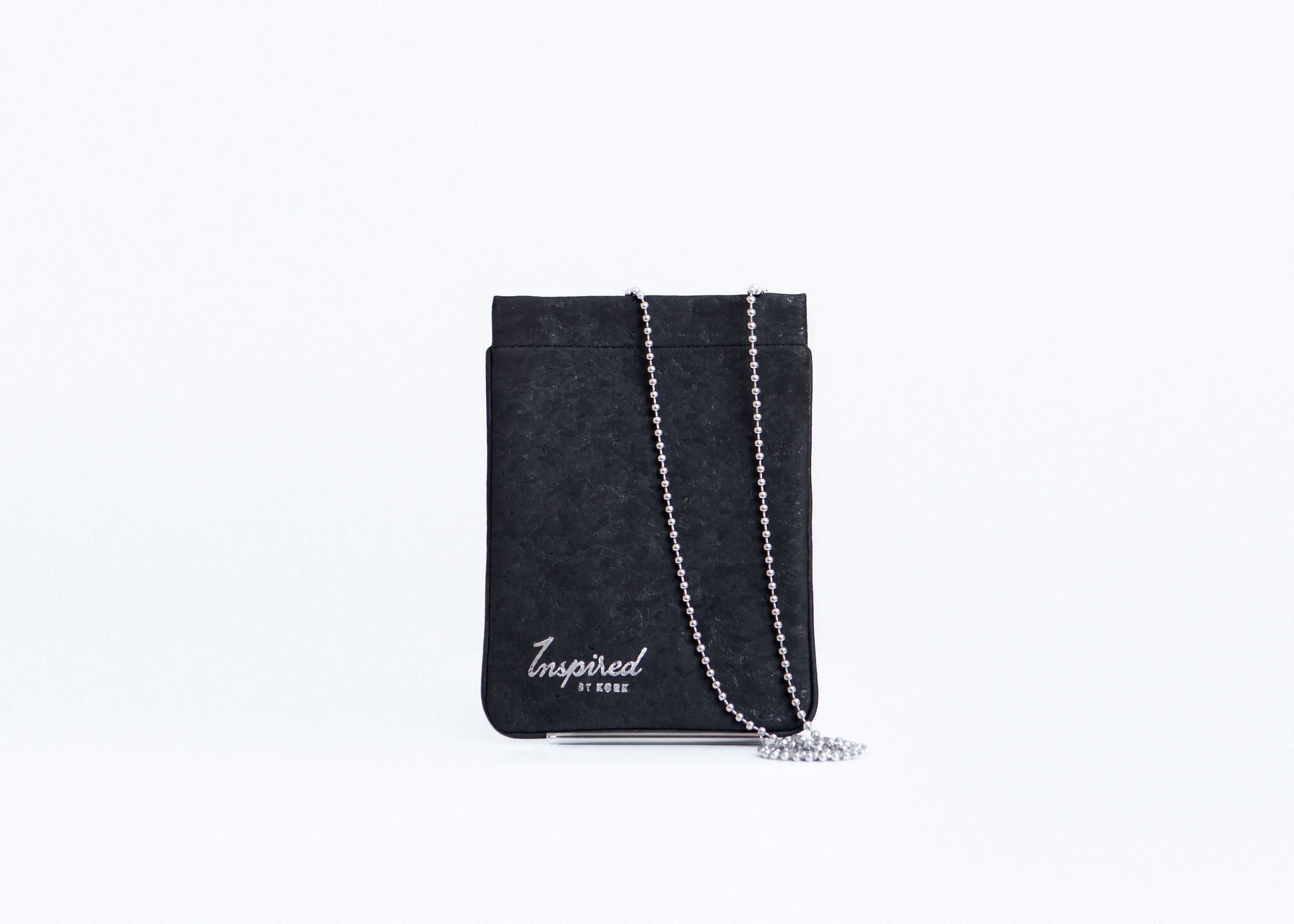 St. Augustine Cork Phone Crossbody - Black