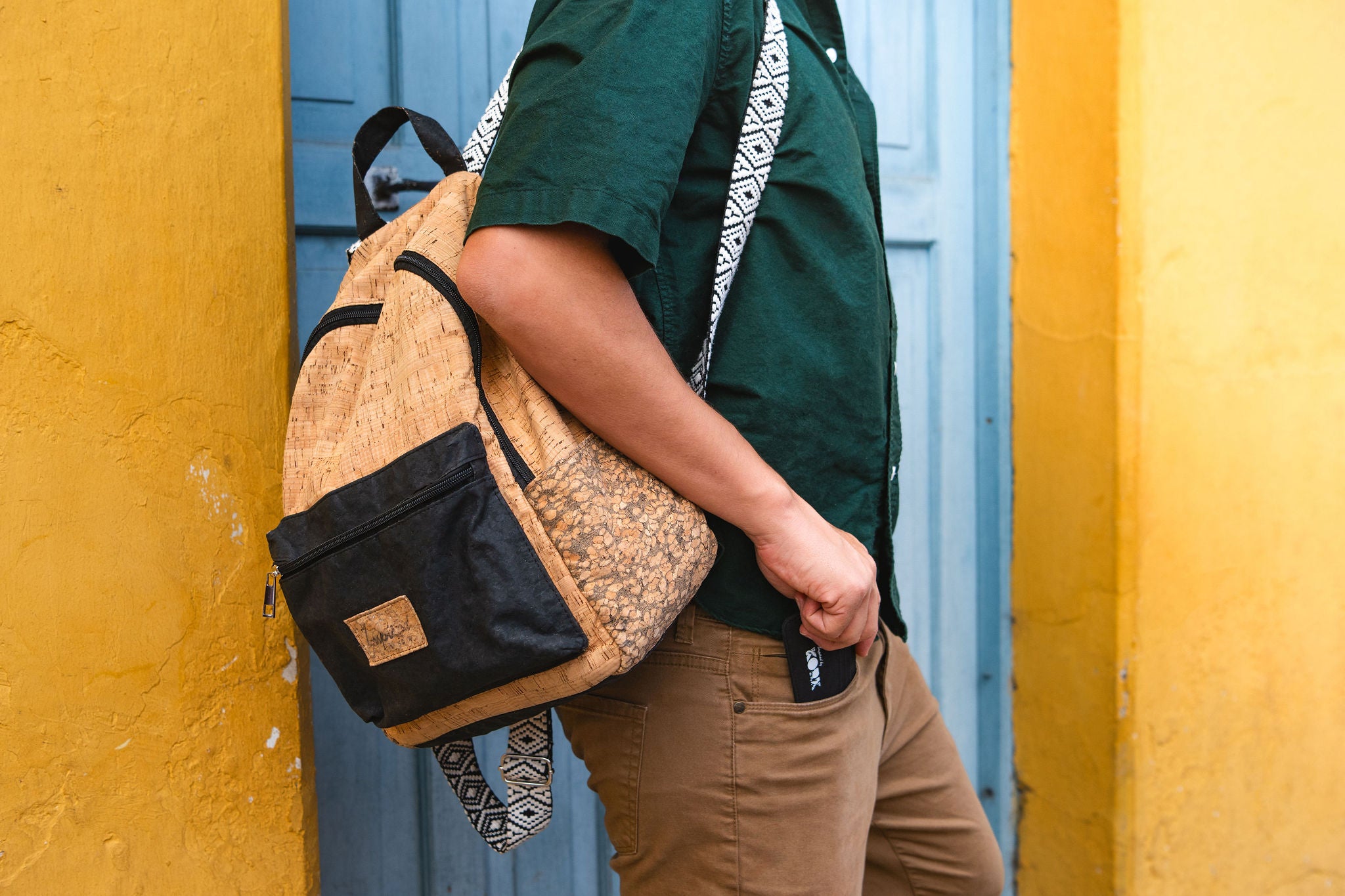 Butler Cork Backpack - Natural