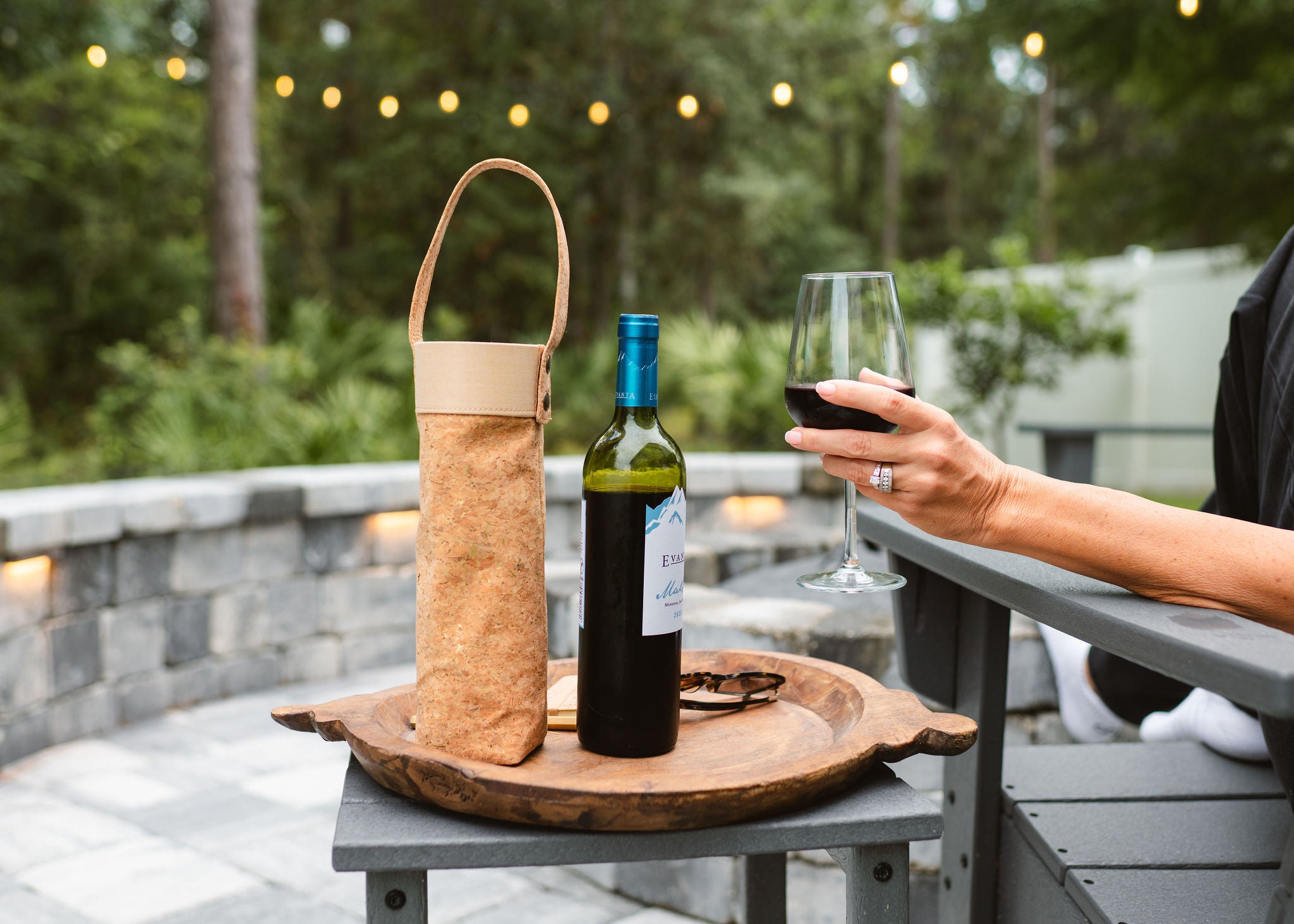 Cork Bottle Bag