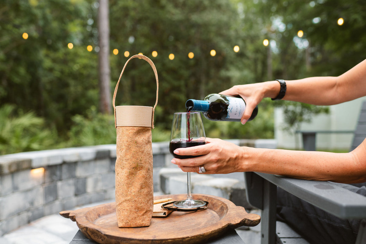 Cork Bottle Bag