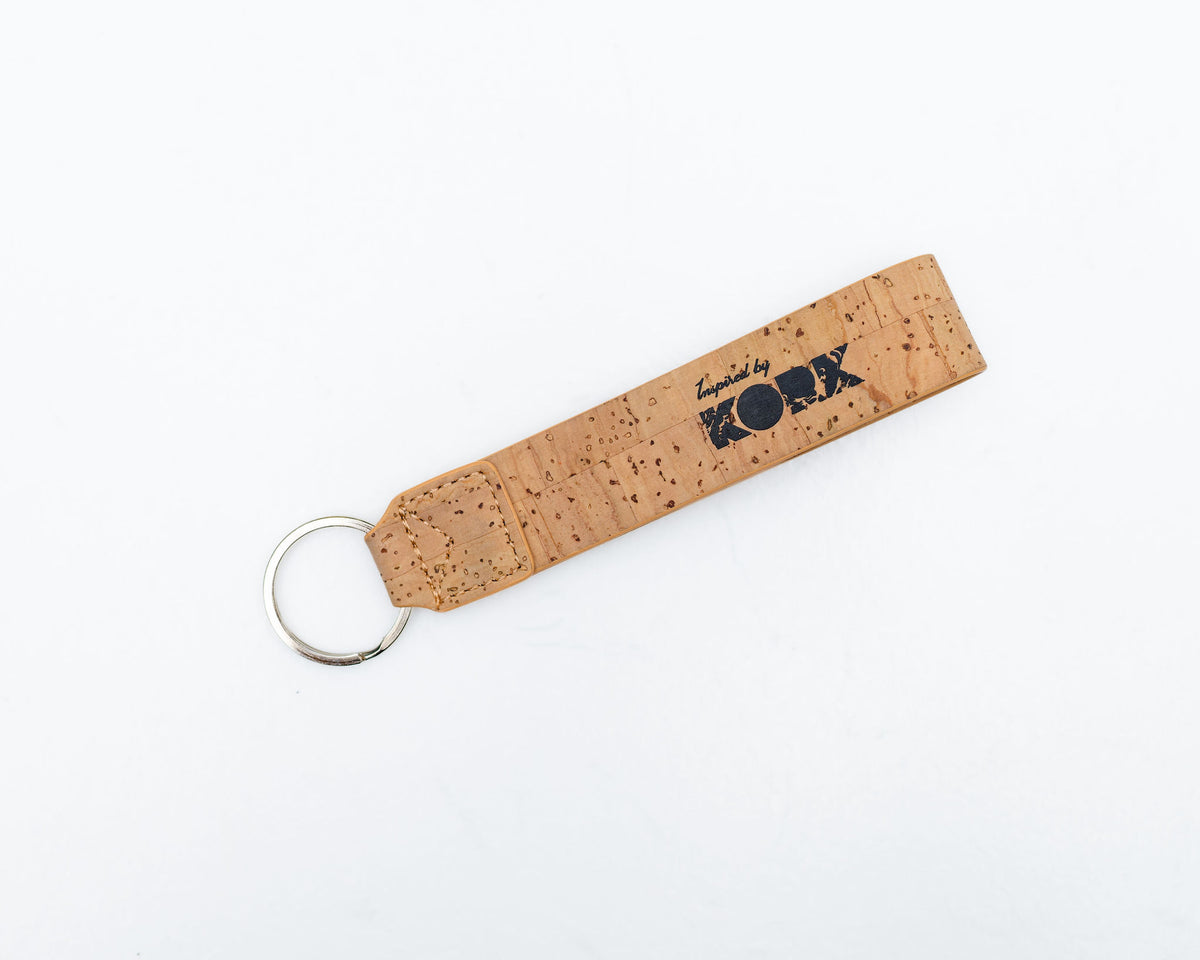 Cork Key Chain--Natural