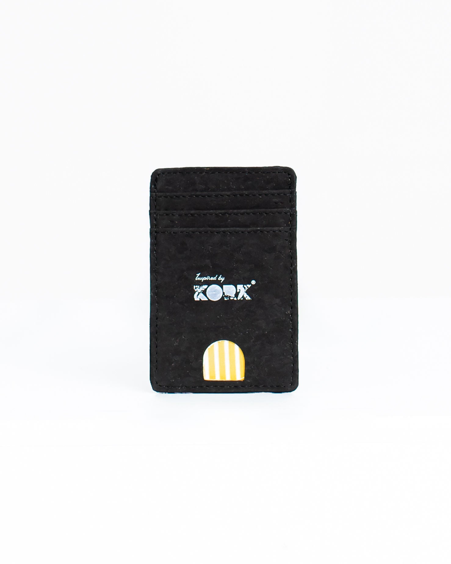 Cork Credit RFID Card Holder-Black
