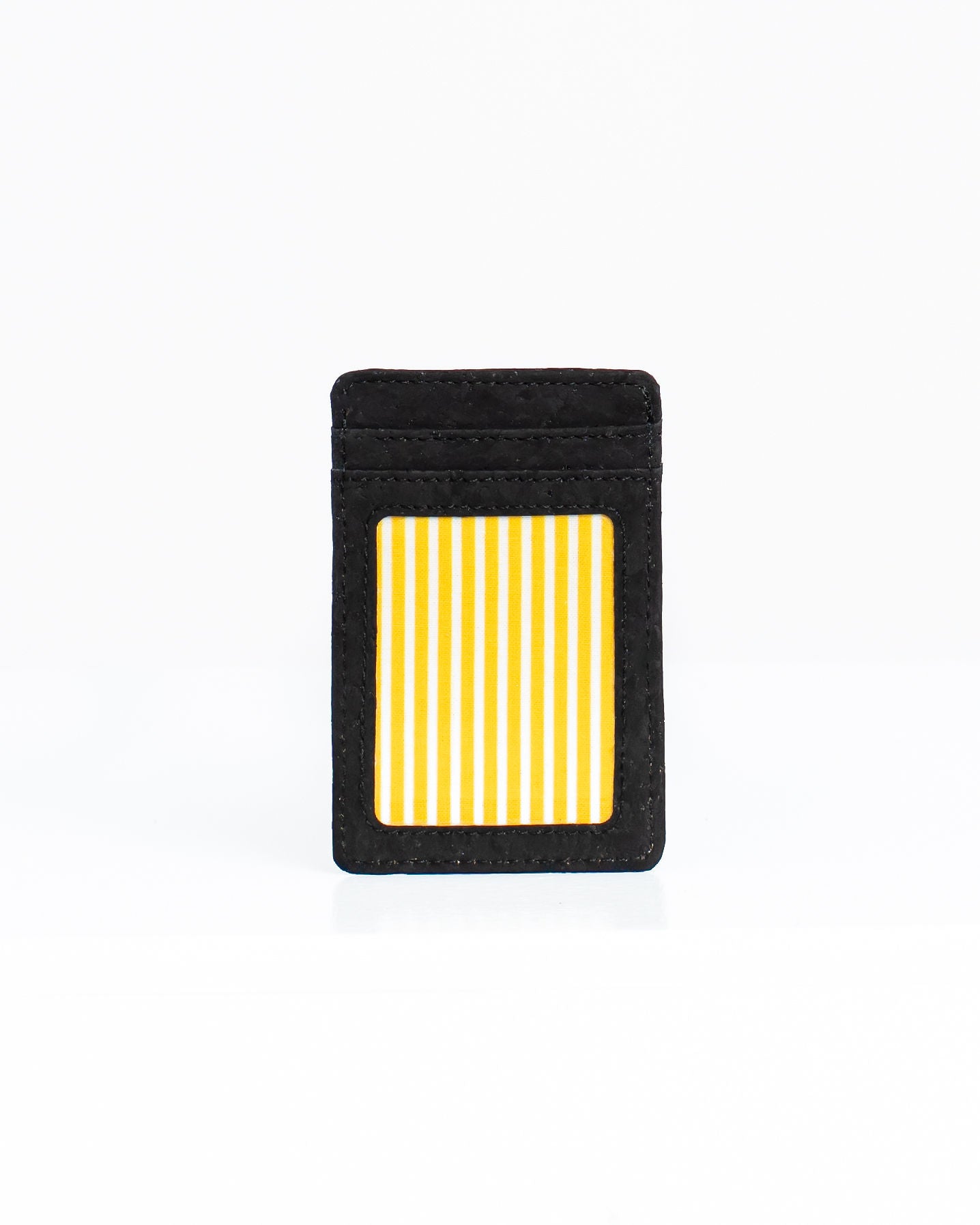 Cork Credit RFID Card Holder-Black