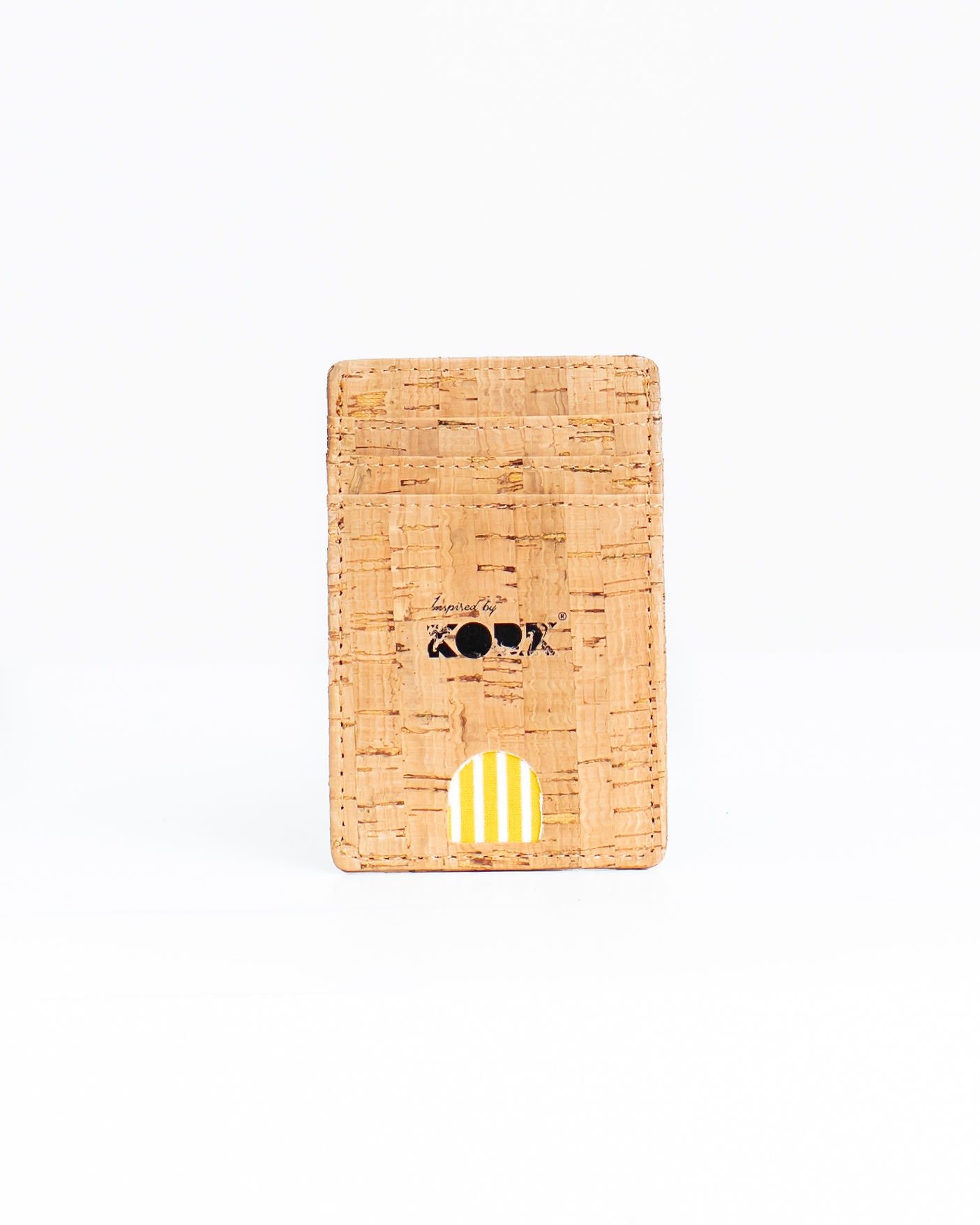 Cork Credit RFID Card Holder-Natural