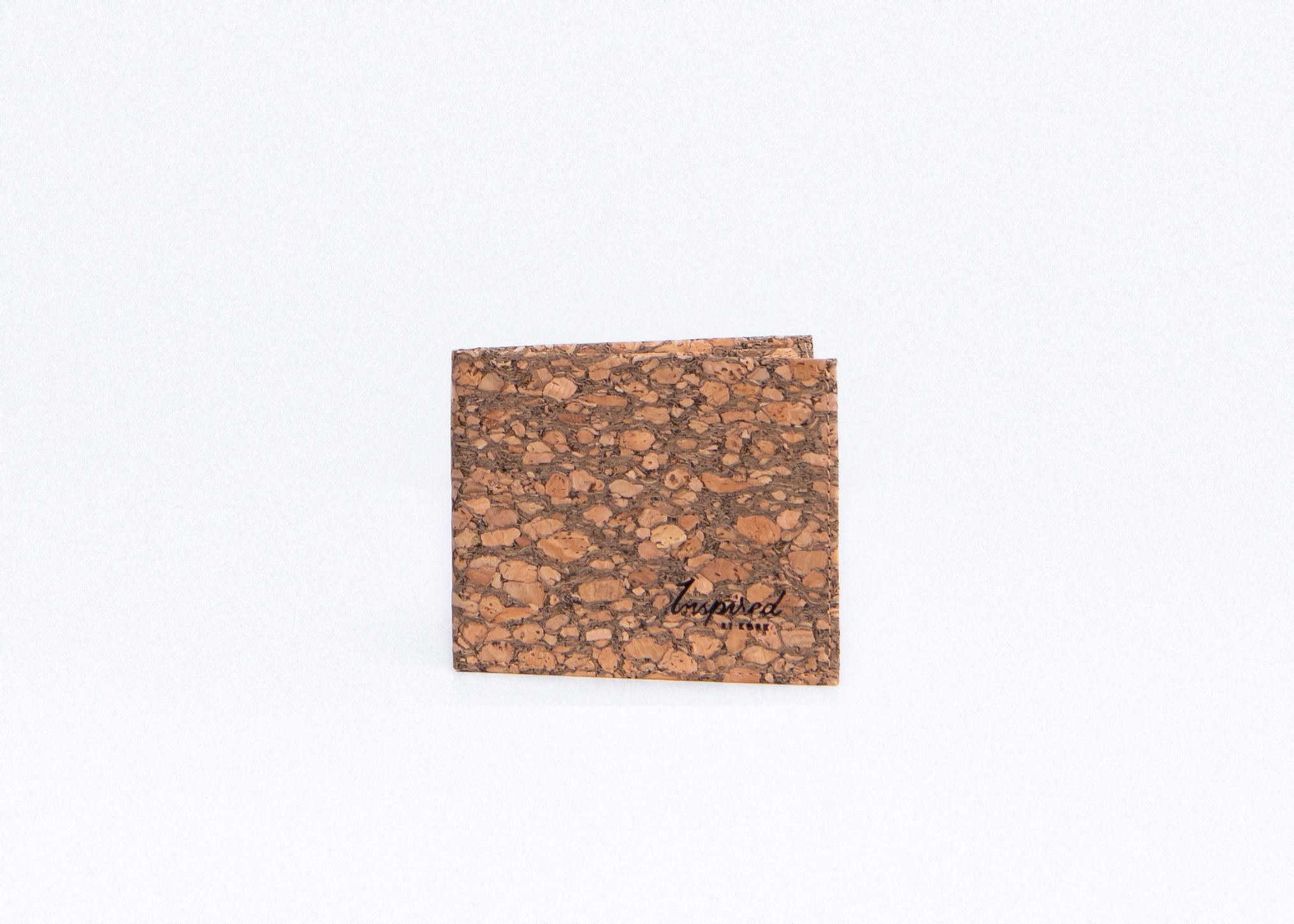 Cork Bi-Fold Wallet - Marbled