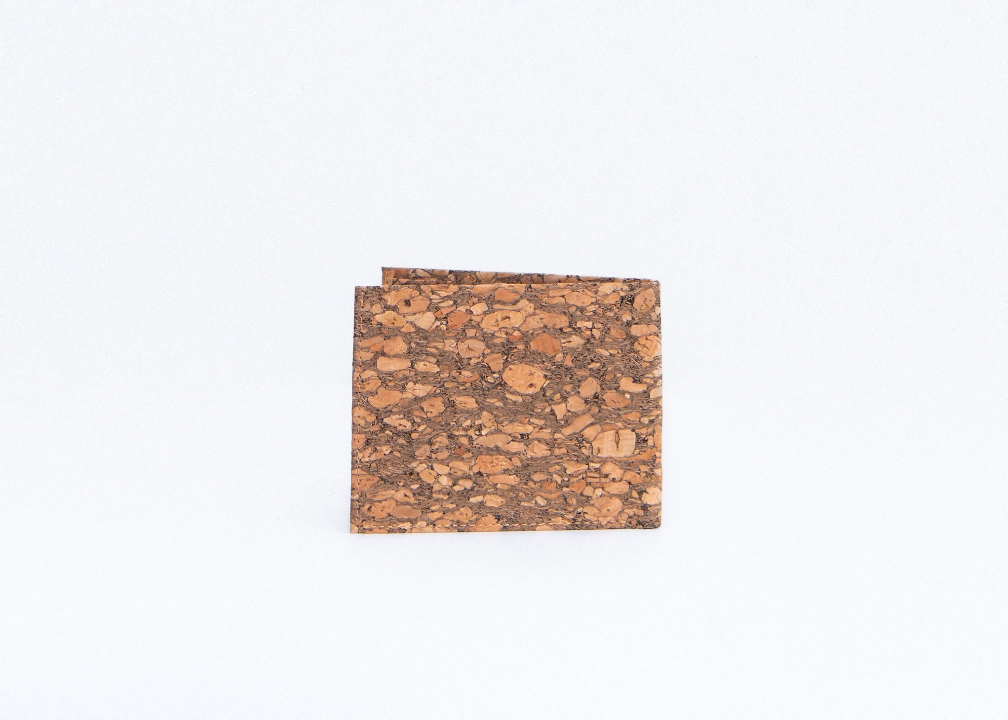 Cork Bi-Fold Wallet - Marbled
