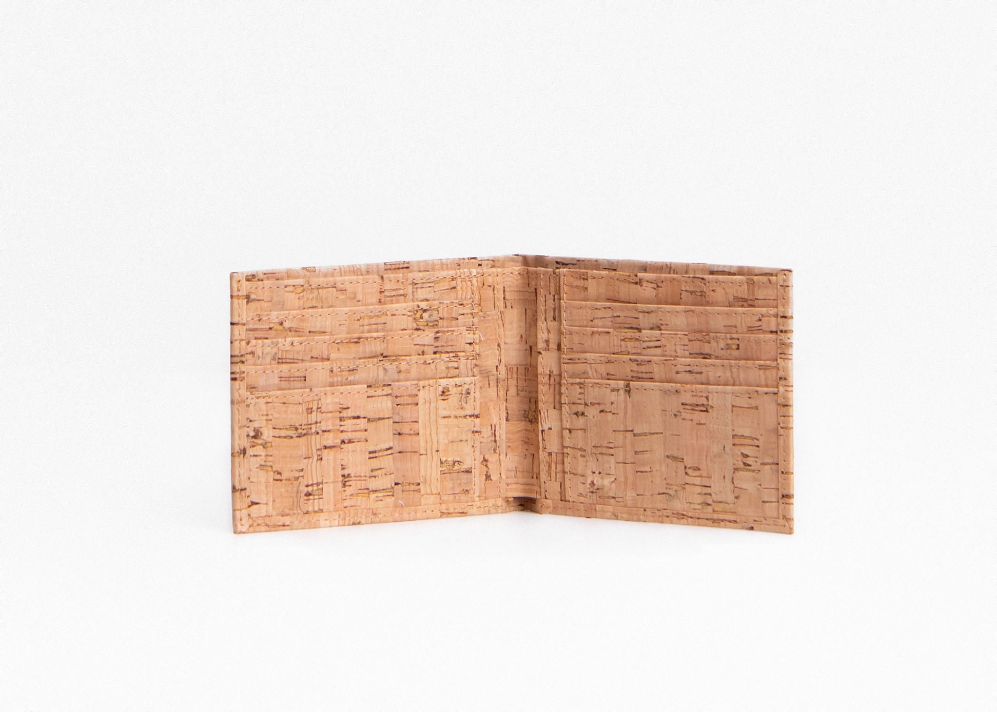 Cork Bi-Fold Wallet - Natural