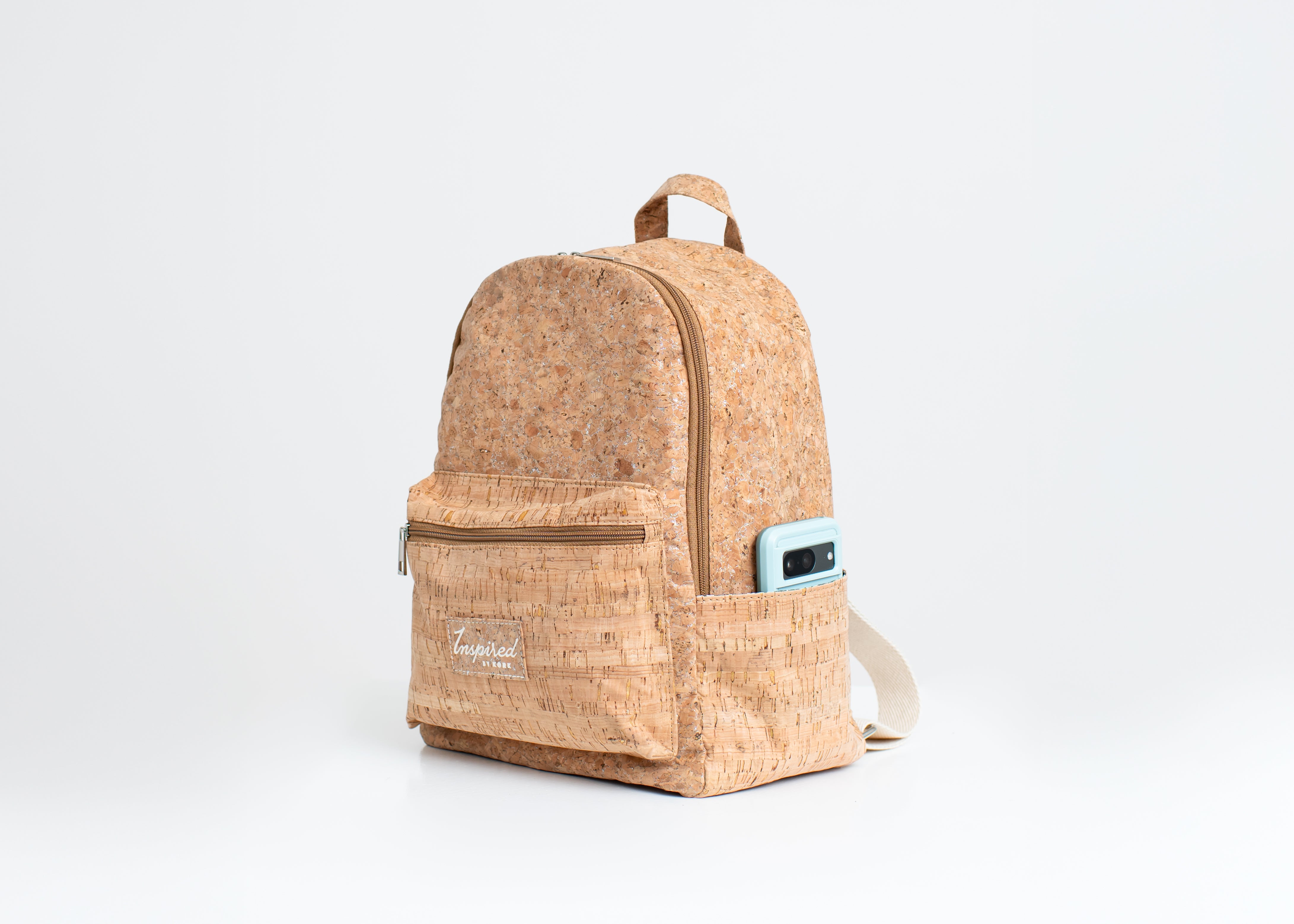 Butler Cork Backpack - Silvered