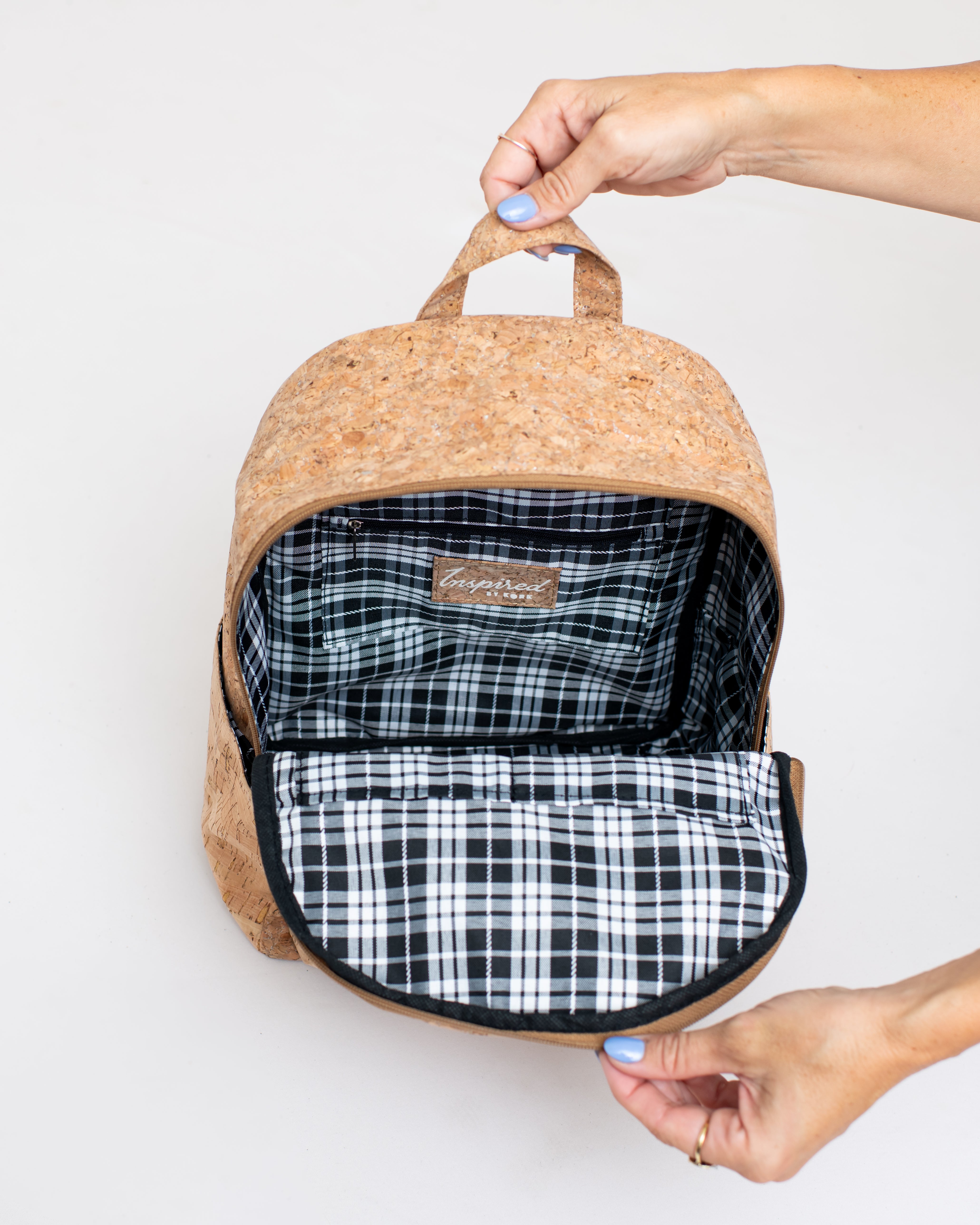 Butler Cork Backpack - Silvered
