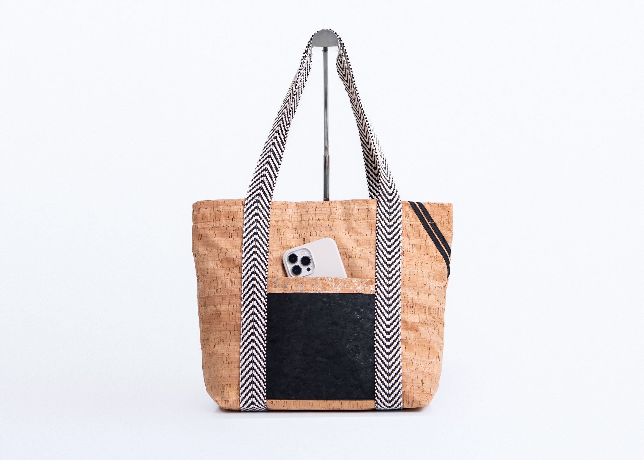 Vilano Cork Convertible Tote Bag - Natural