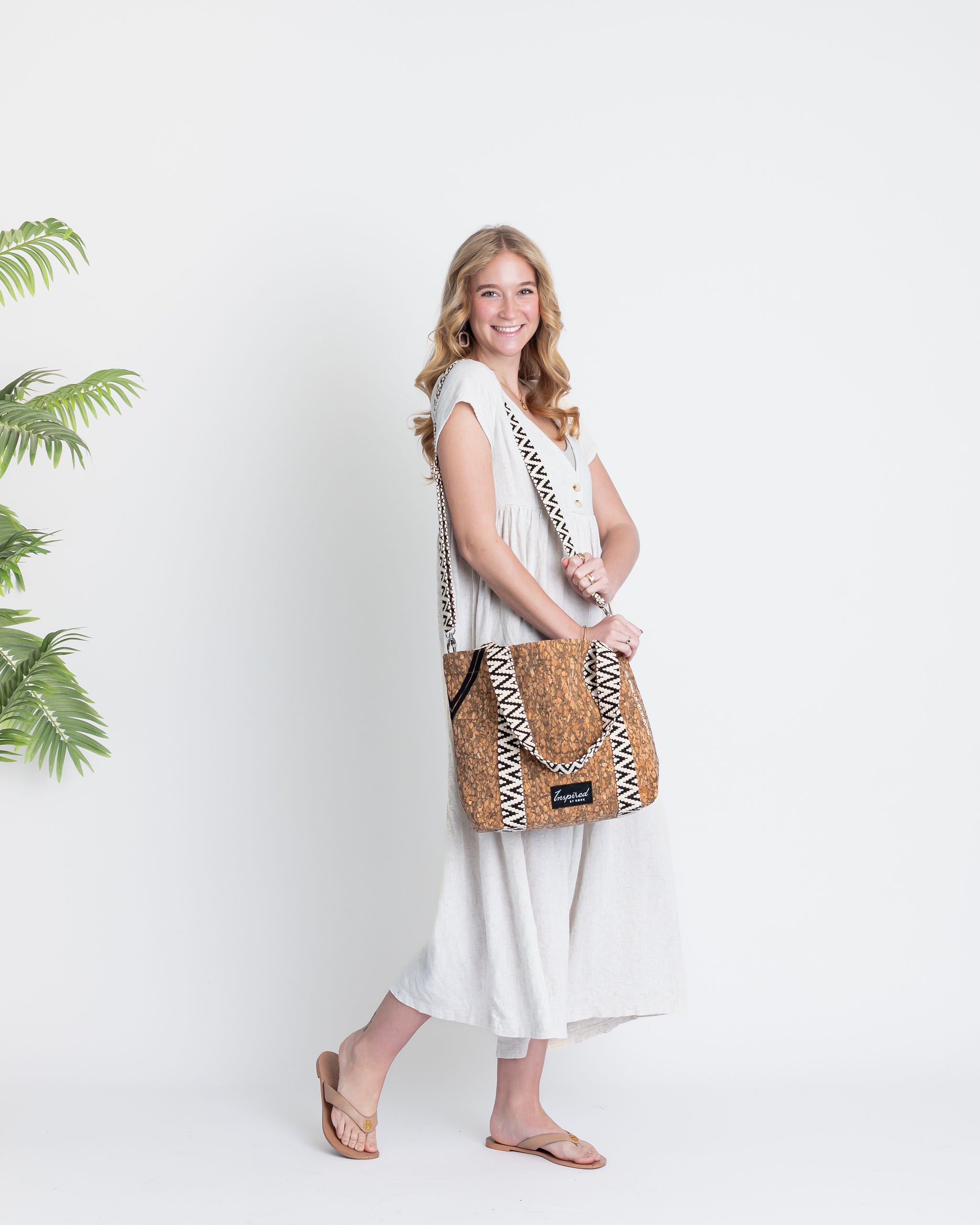 Vilano Cork Convertible Tote Bag - Marbled