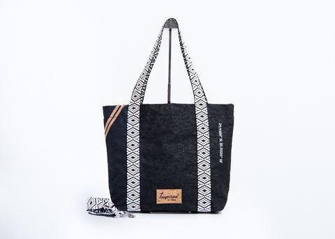 Vilano Cork Convertible Tote Bag - Black