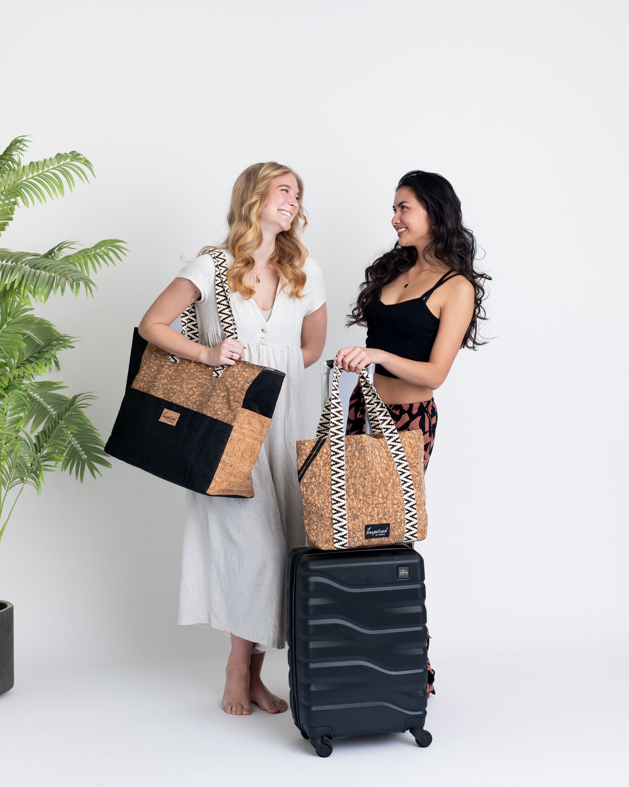 Vilano Cork Convertible Tote Bag - Marbled