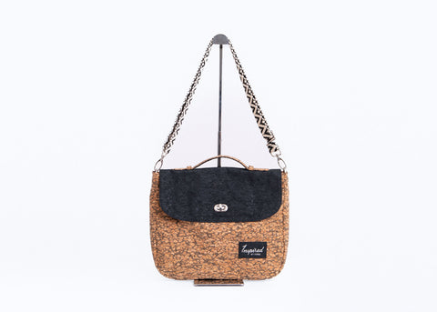Crescent Cork Messenger - Marbled
