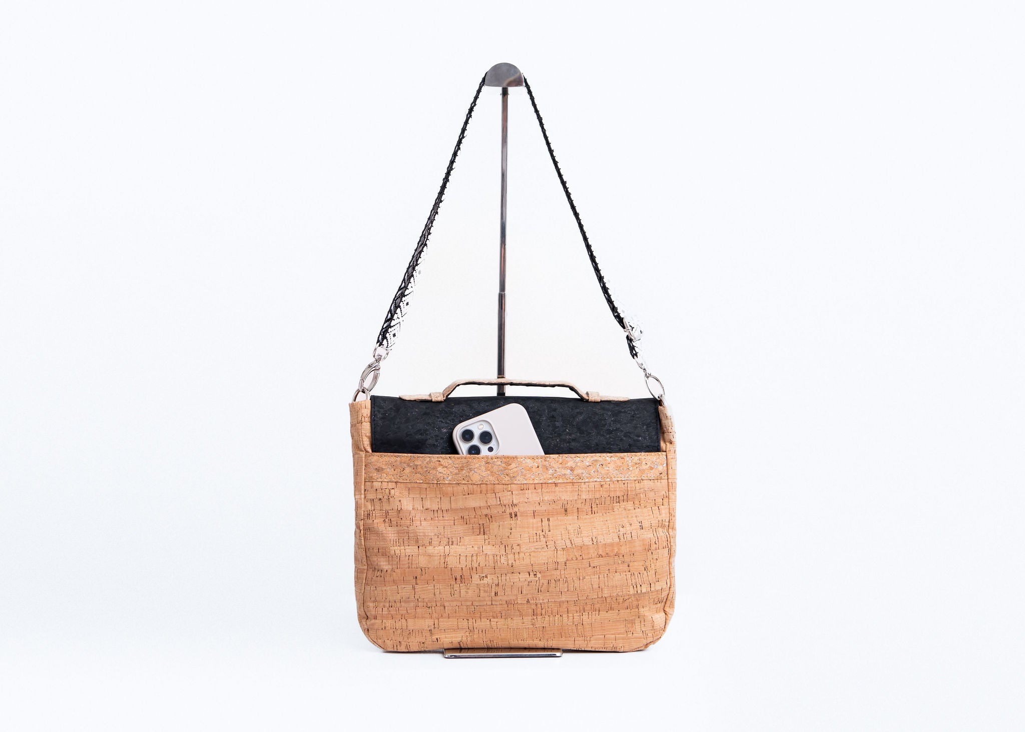 Crescent Cork Messenger - Natural