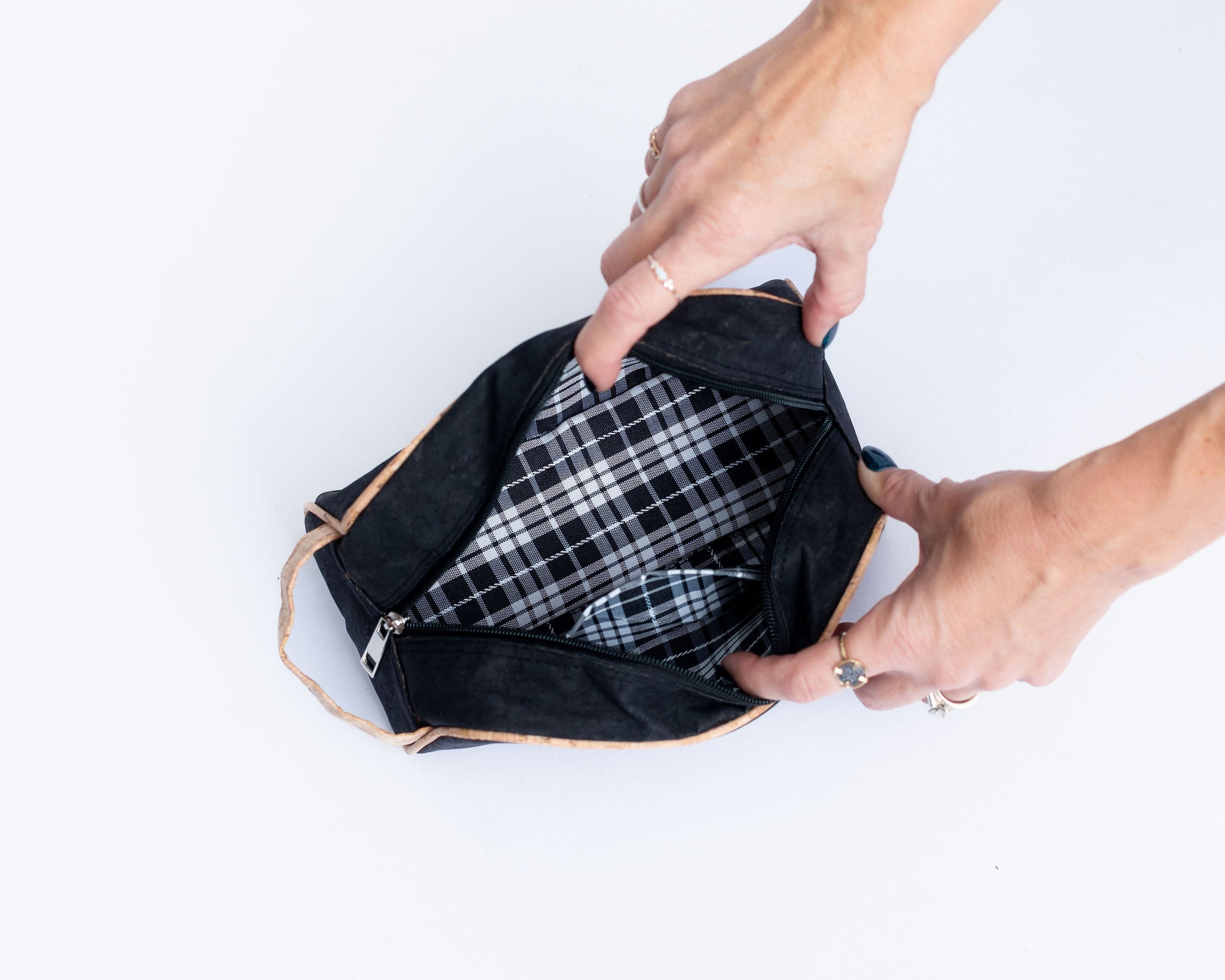 Atlantic Cork Travel Dopp Kit Cork - Black