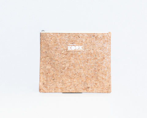 Neptune Cork Travel & Table Pouch - Silvered