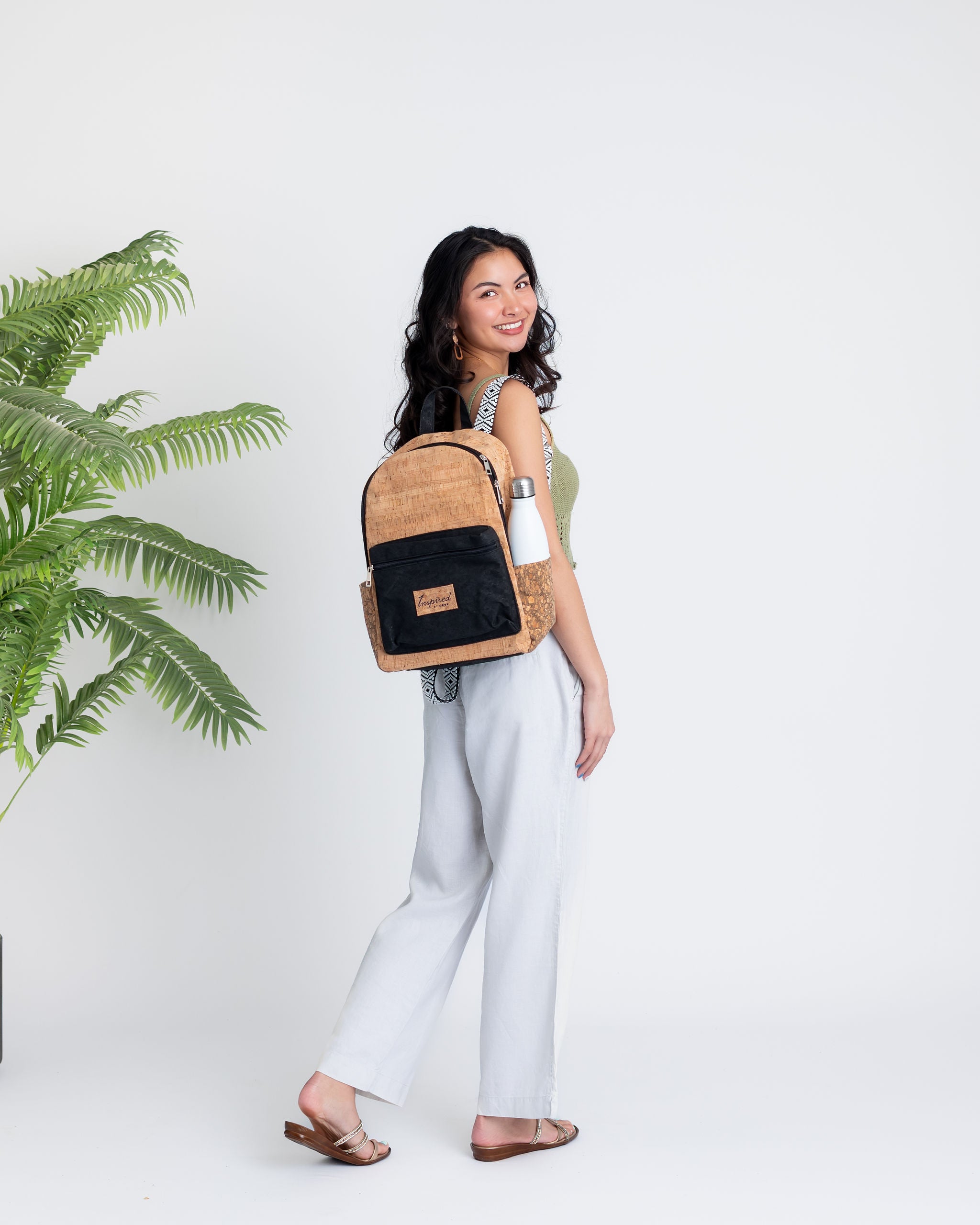 Butler Cork Backpack - Natural