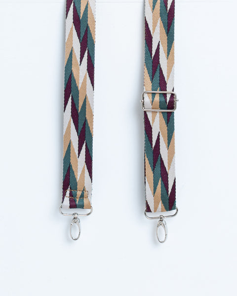 Adjustable Removable Purple & Teal Strap