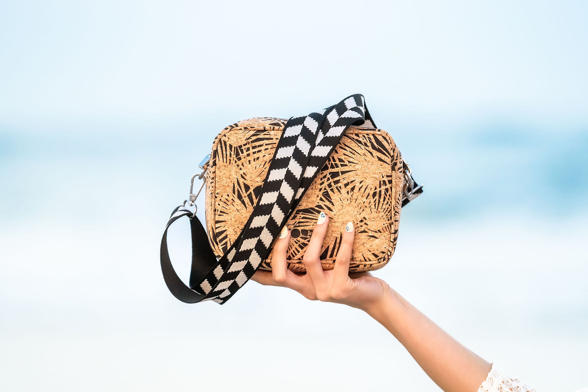 Anastasia Cork Small Crossbody- Palm SPECIAL EDITION!