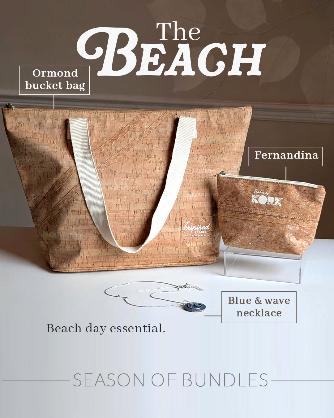 The Beach (Ormond w/Neptune & Wave Necklace)