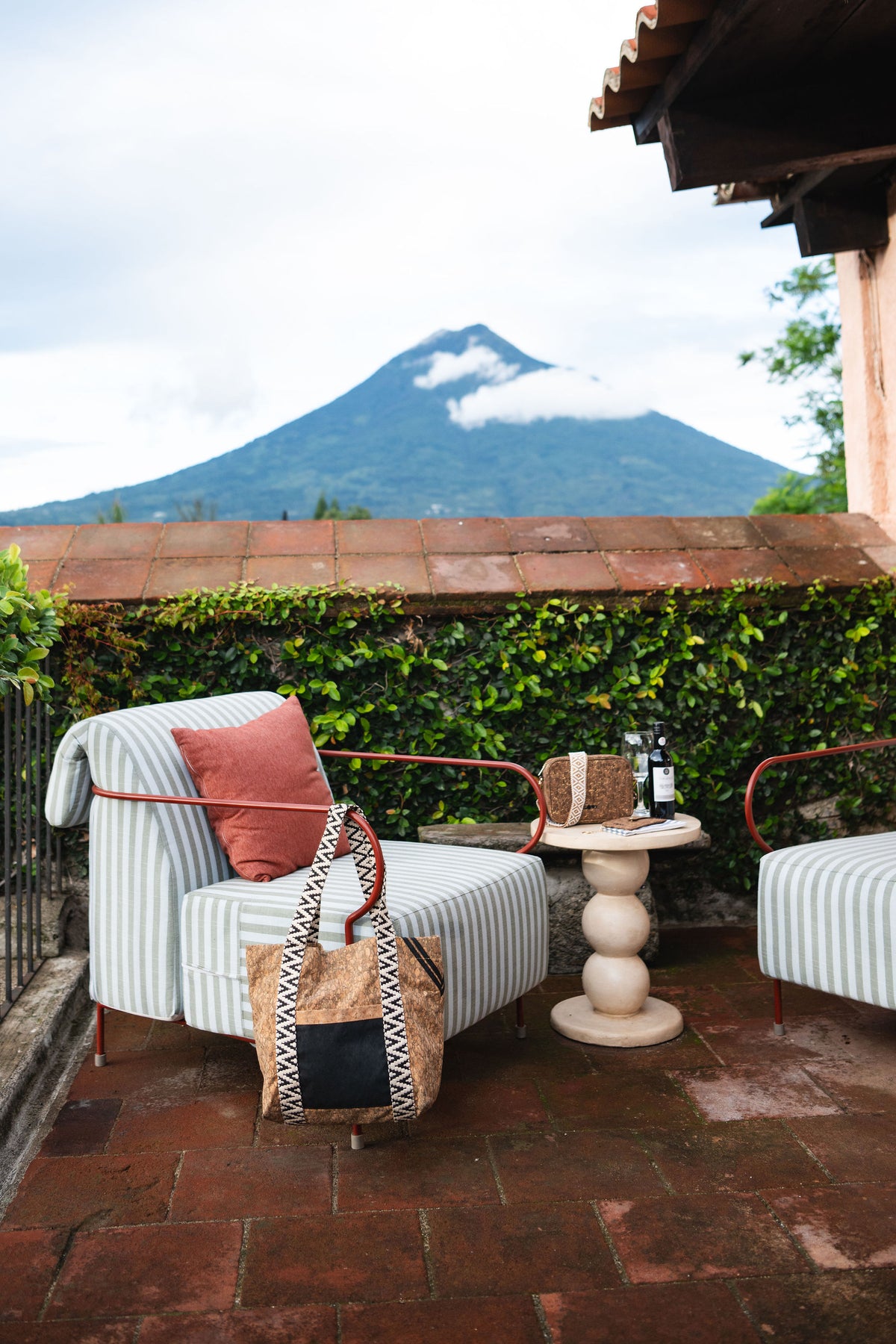 Vilano Cork Convertible Tote Bag - Marbled
