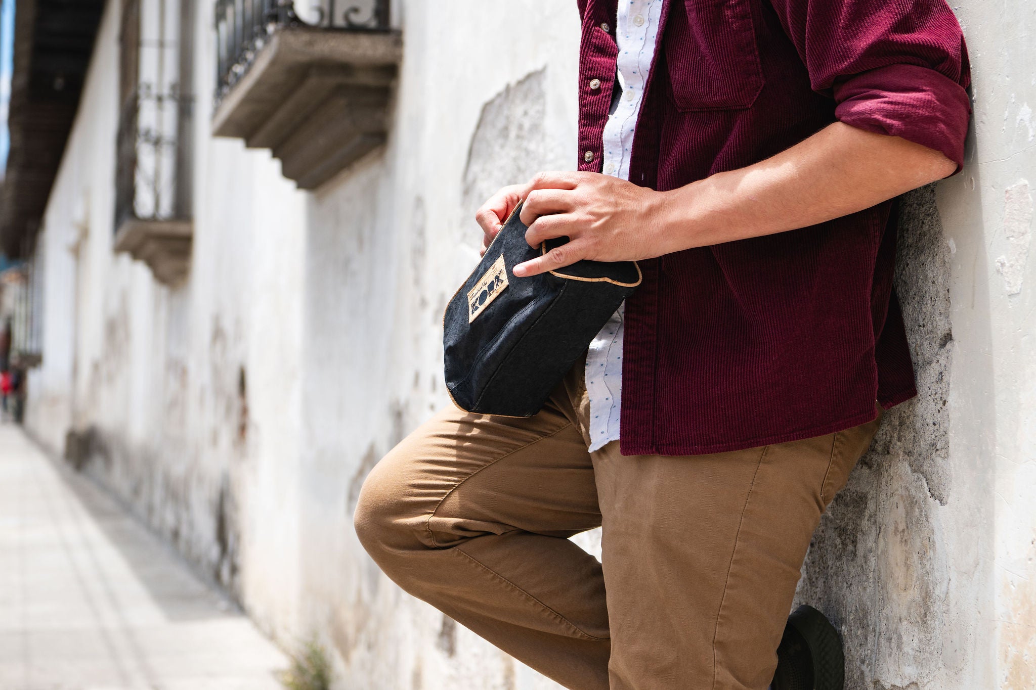 Atlantic Cork Travel Dopp Kit Cork - Black