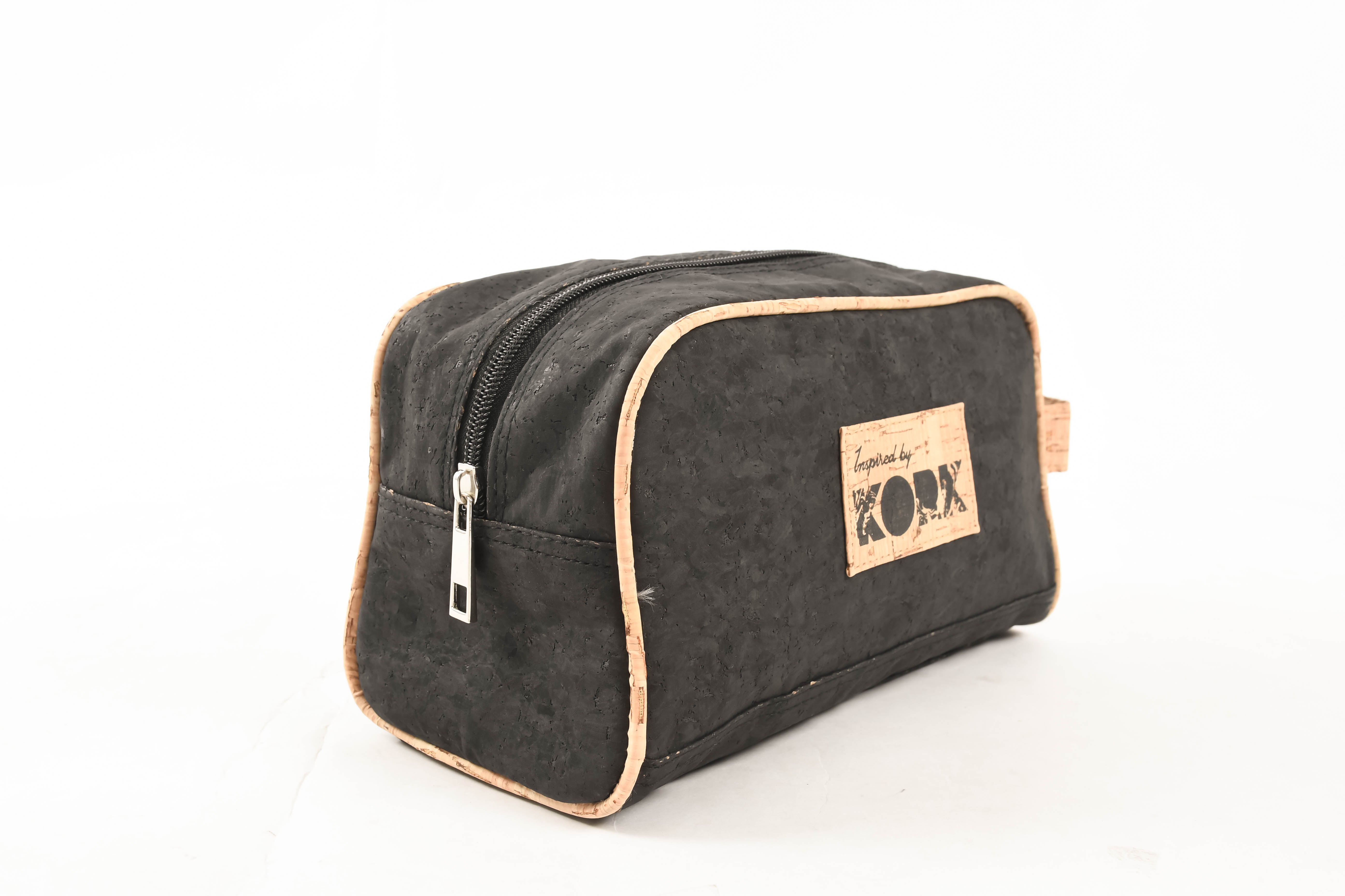 Atlantic Cork Travel Dopp Kit Cork - Black