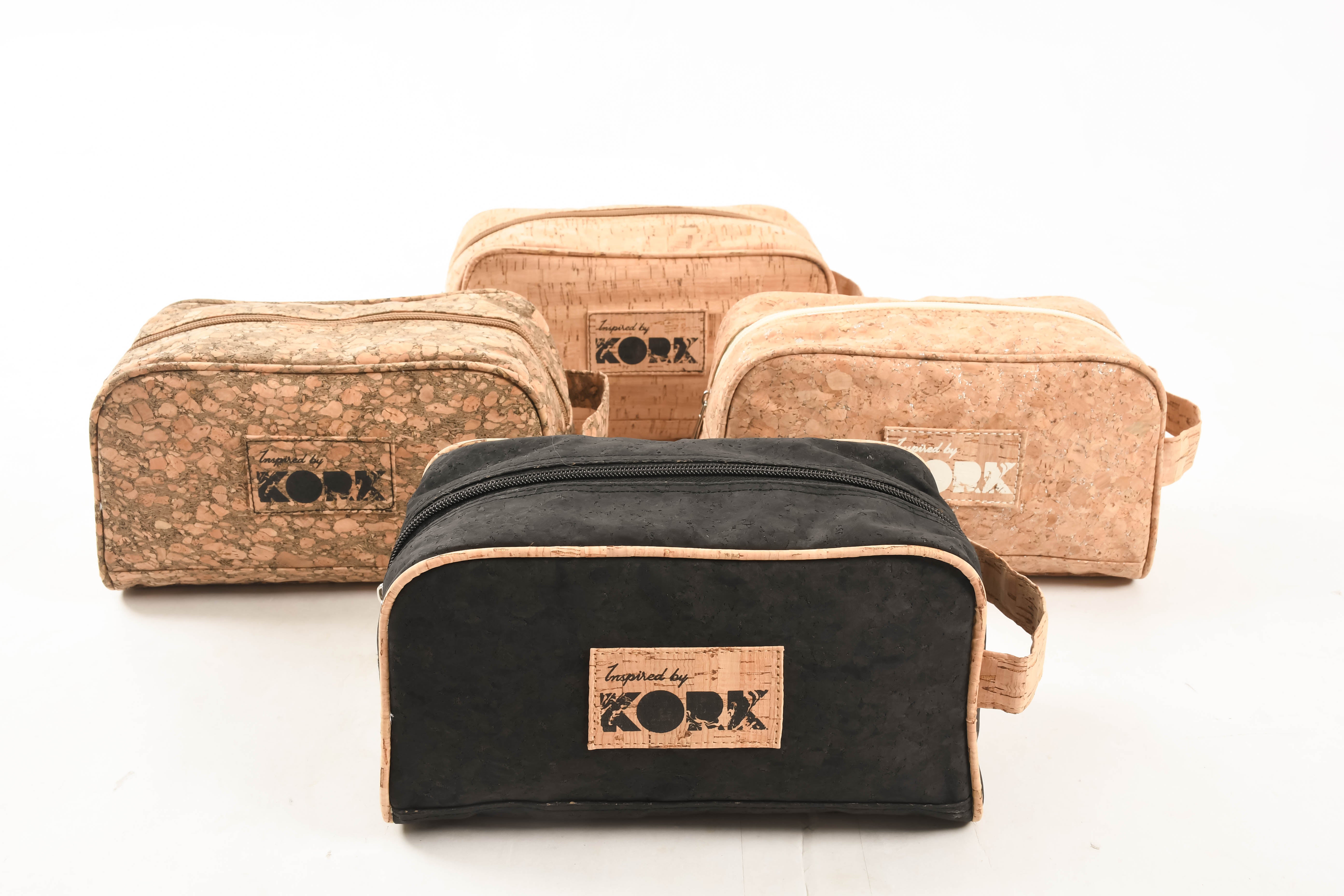 Atlantic Cork Travel Dopp Kit Cork - Black