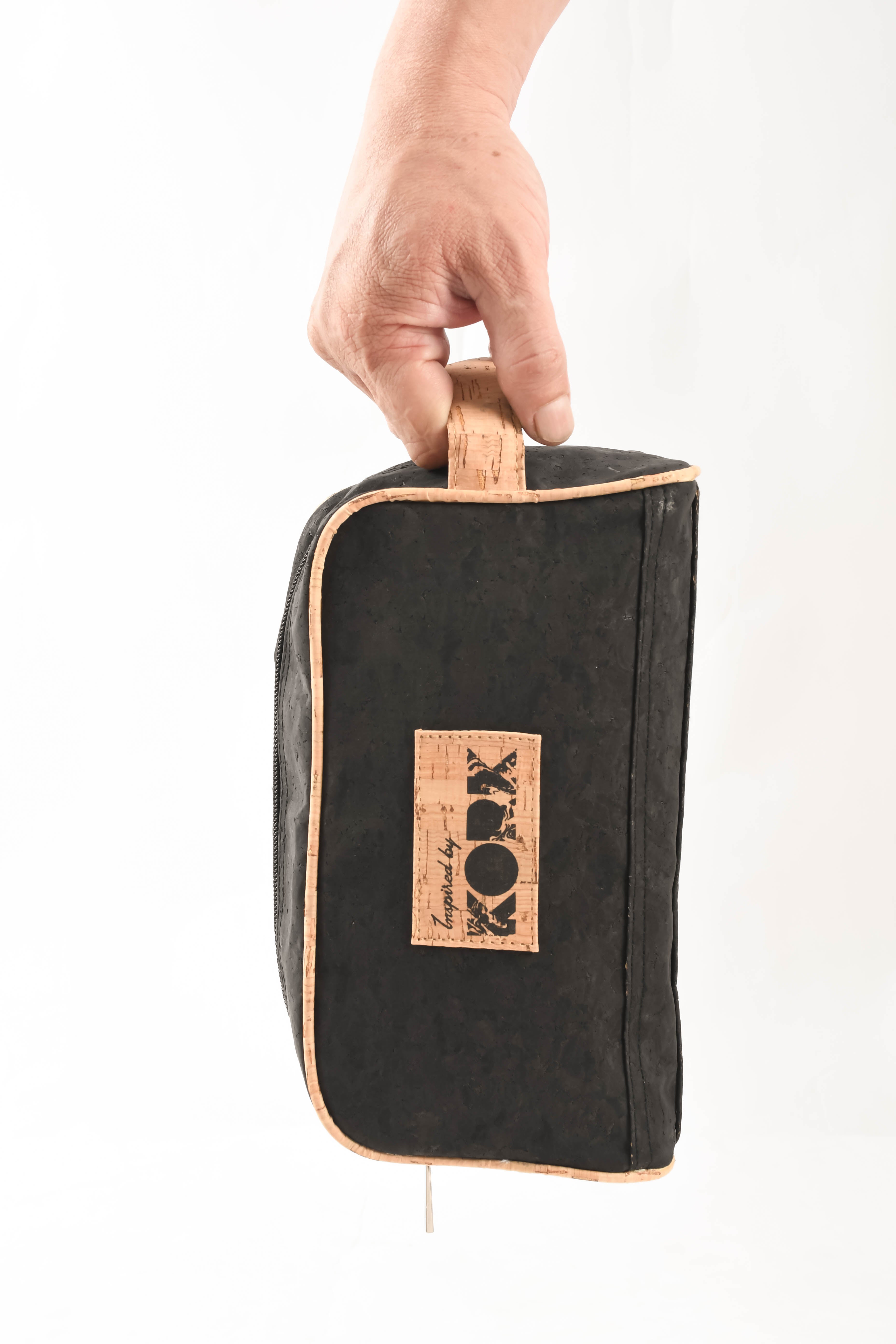 Atlantic Cork Travel Dopp Kit Cork - Black