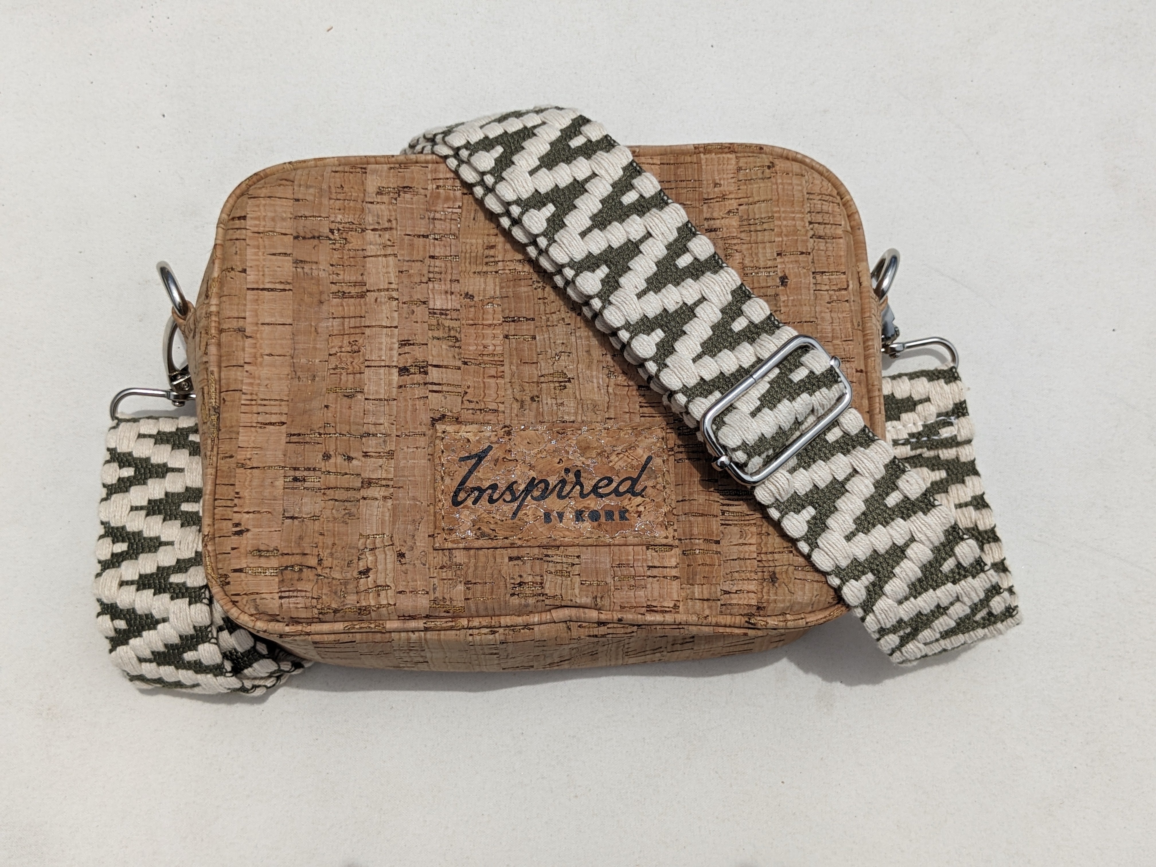 Adjustable Removable Aztec Green Strap