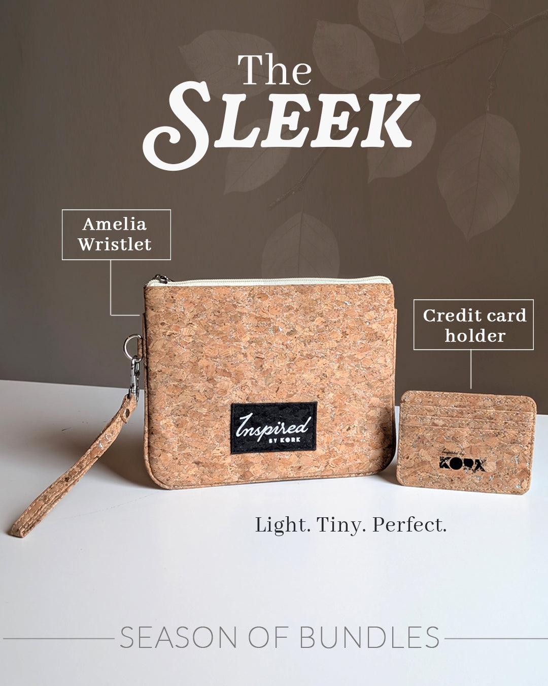 The Sleek (Amelia Wristlet w/card holder)