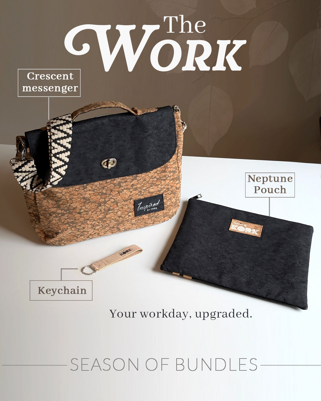 The Work (Crescent, Neptune & Keychain)