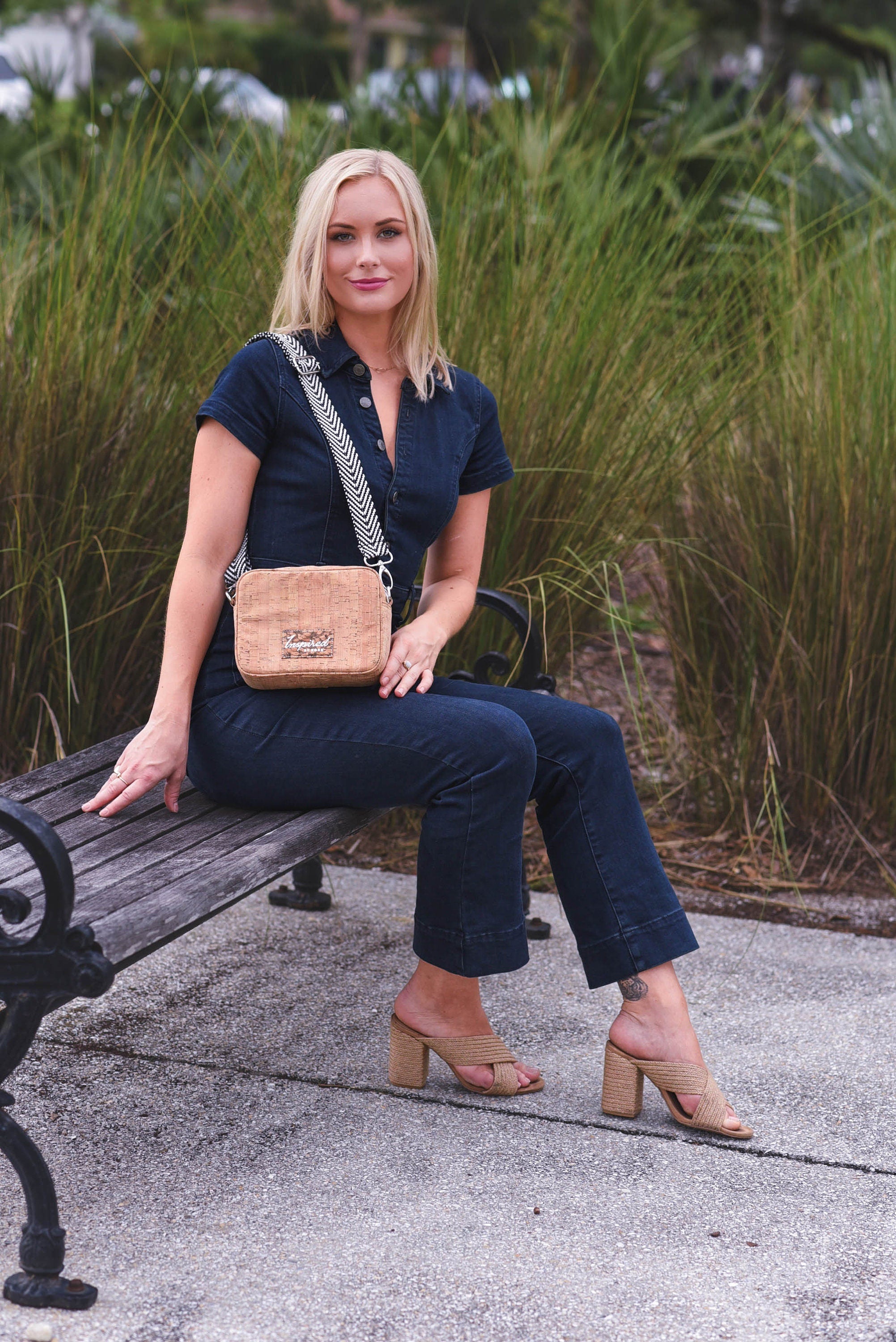 Cork Bag Crossbody or Sling Bag Purse