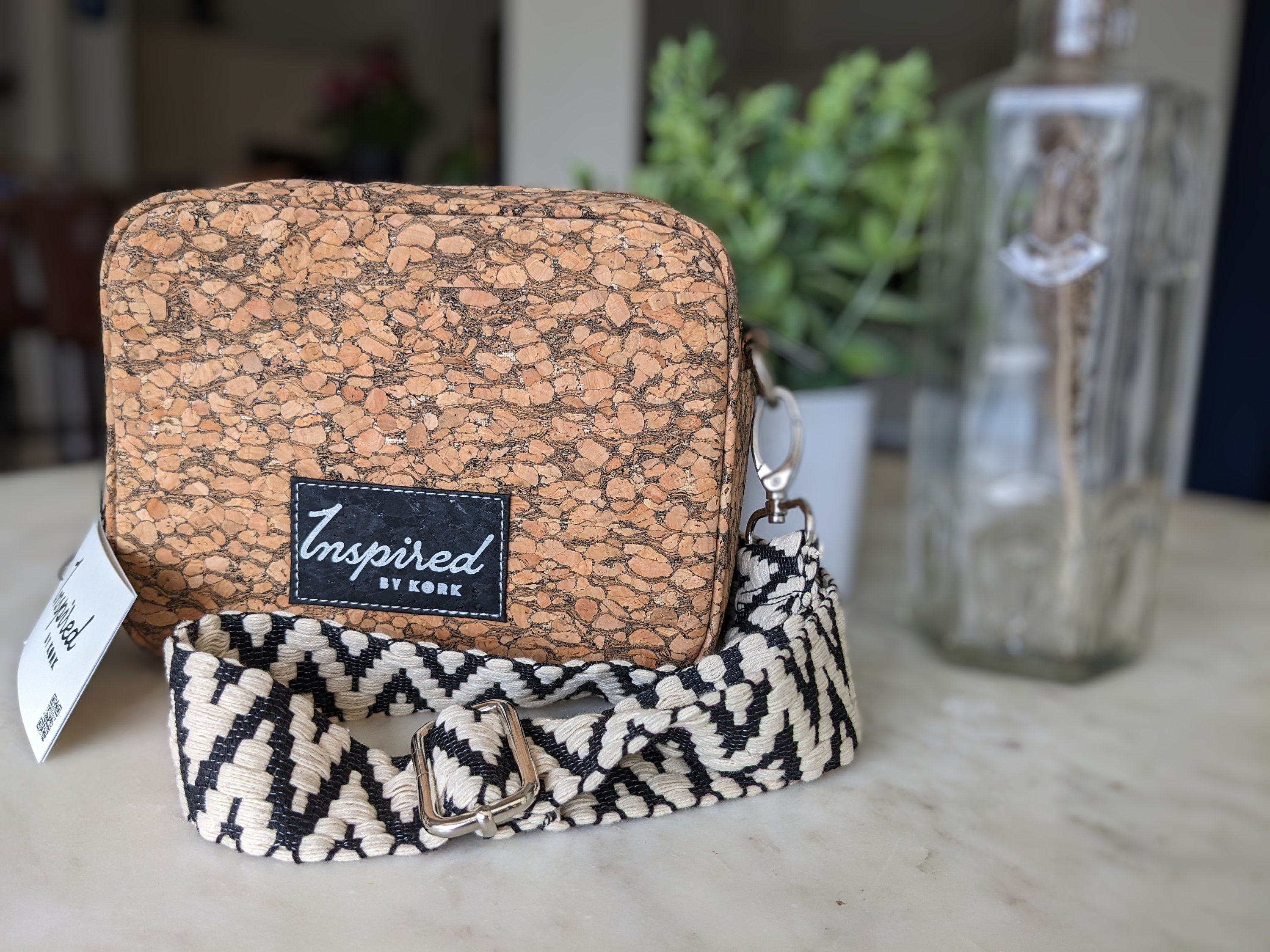 Cork Bag Crossbody or Sling Bag Purse